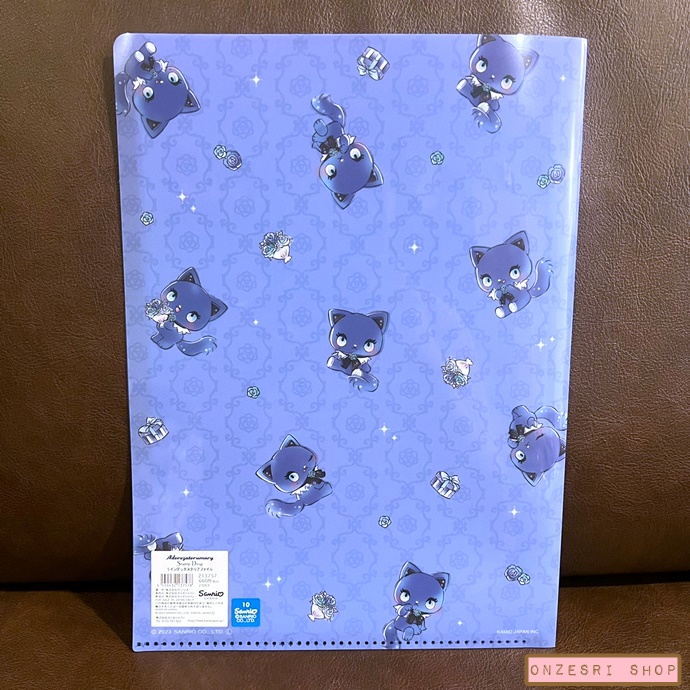 แฟ้ม A4 ลาย Adorozatorumary จาก Sanrio Japan แบบสี Blue แยกใส่เอกสารได้ 5 ช่อง