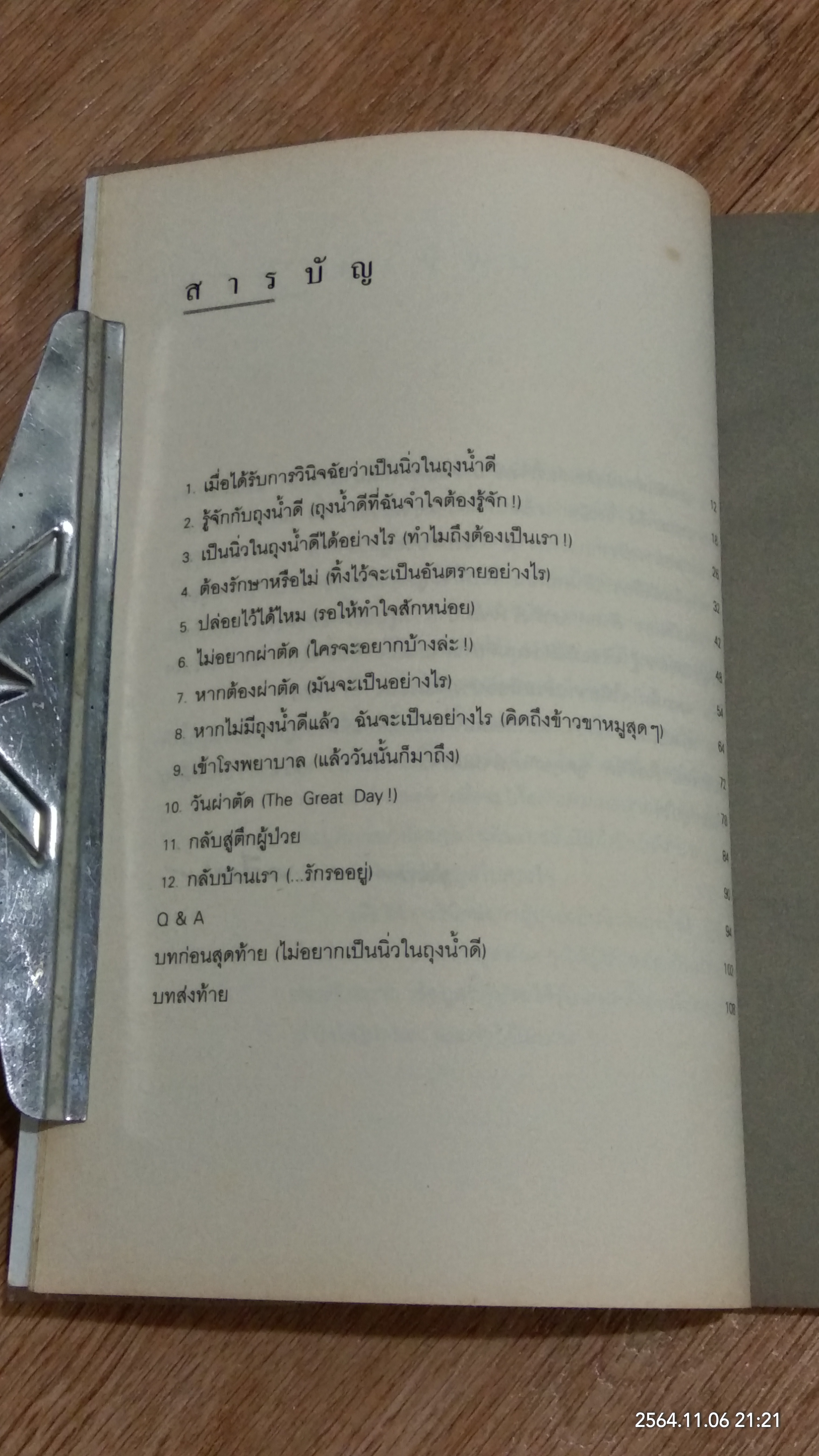นิ่วในถุงน้ำดี / รองศาสตราจารย์ นายแพทย์พัฒน์พงศ์ นาวีเจริญ