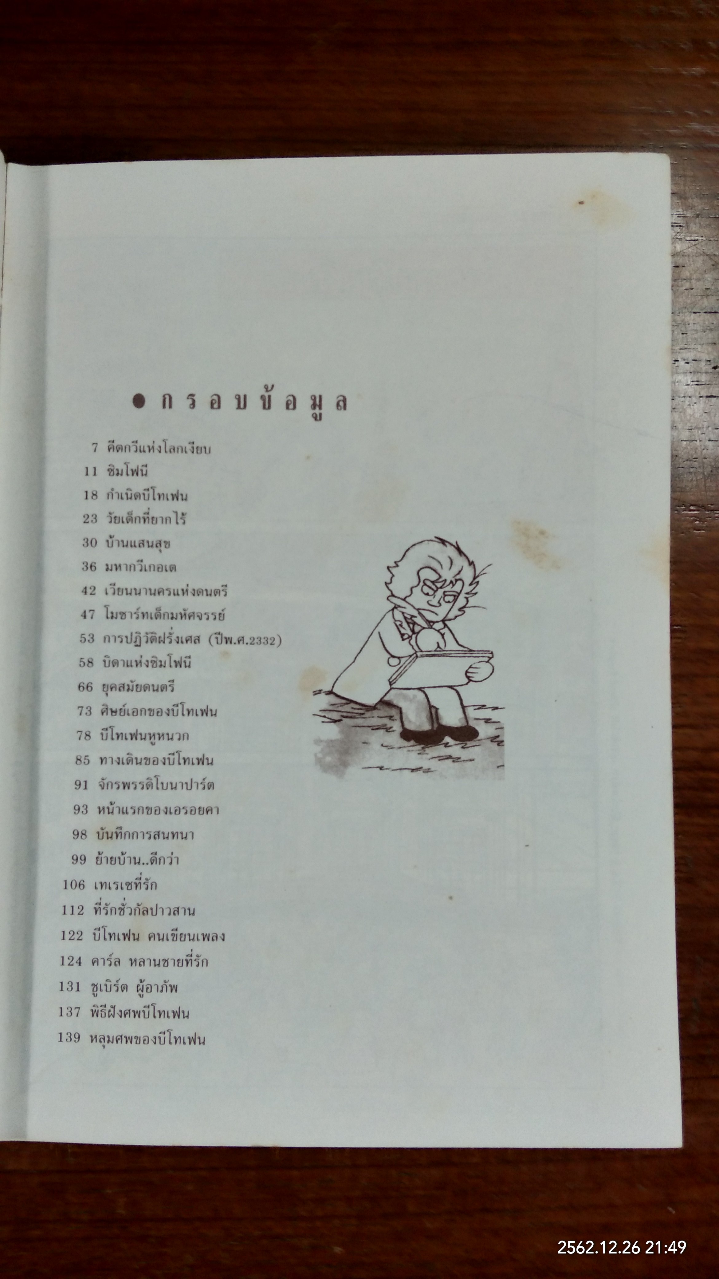 บุคคลสำคัญของโลก ชุดที่ 1 ลุดวิก ฟาน บีโทเฟน คีตกวีแห่งโลกเงียบ