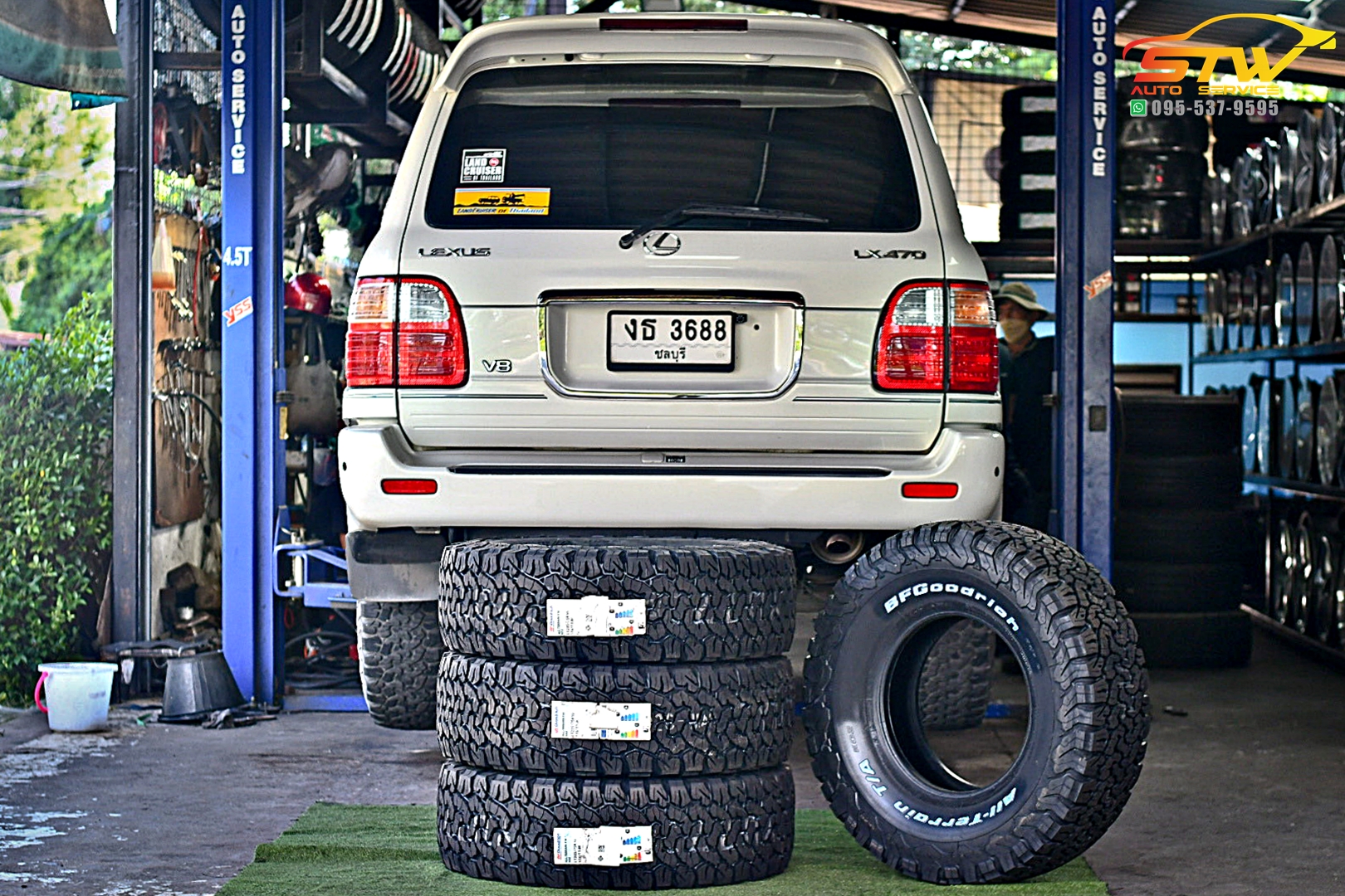 ยางใหม่ BFGoodrich ALL TERRAIN T/A KO2 265/75R16 116/113R