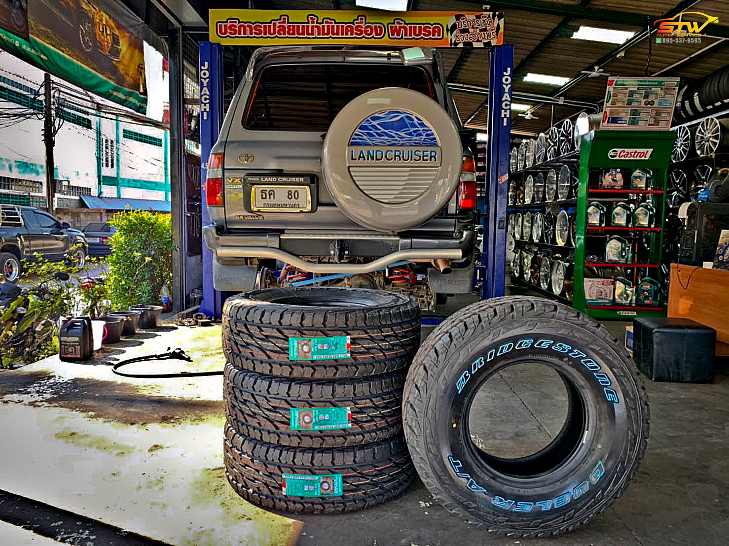 ยางใหม่ BRIDGESTONE DUELER AT 697 285/75R16 6PR 116R