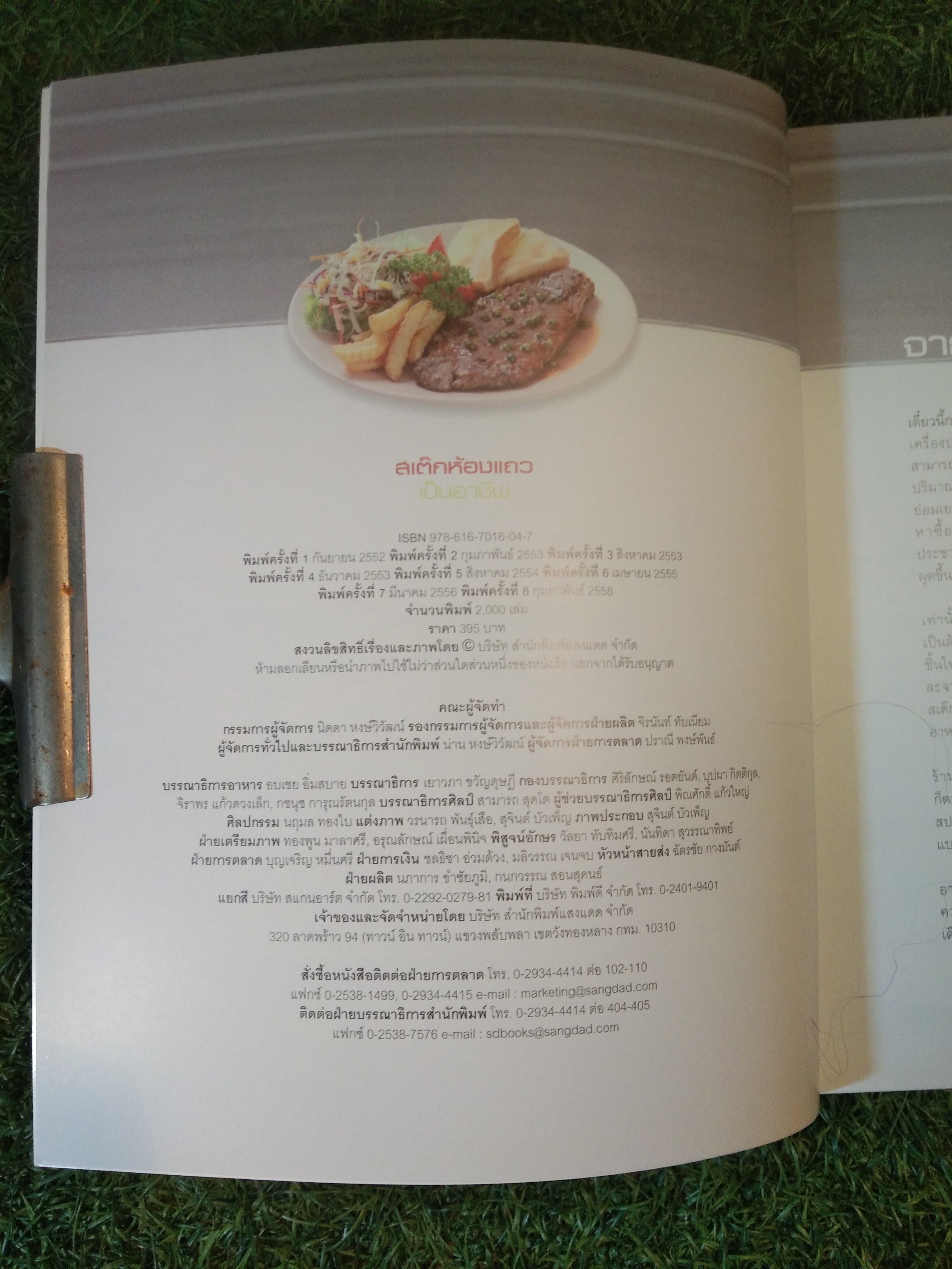 สเต๊กห้องแถว เป็นอาชีพ / แสงแดด