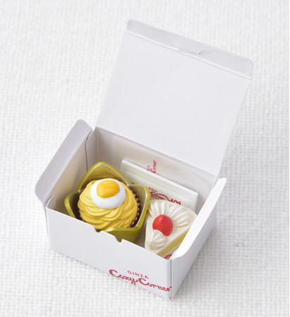 โมเดลขนมหวาน Hanako Super Mini Daiginza Miniature Collection (Limited) จากญี่ปุ่น เป็นโมเดลที่ทำร่วมกับนิตยสาร Hanako ของญี่ปุ่น รวมของดีย่าน Ginza ขนาดเล็ก น่ารักมาก มี 5 แบบให้เลือก