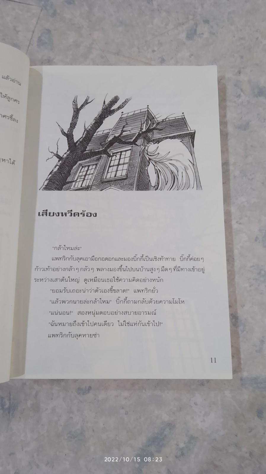 คดีเด็ดกับนักสืบทีมเสือ ตอน เสียงหวีดจากบ้านผีสิง