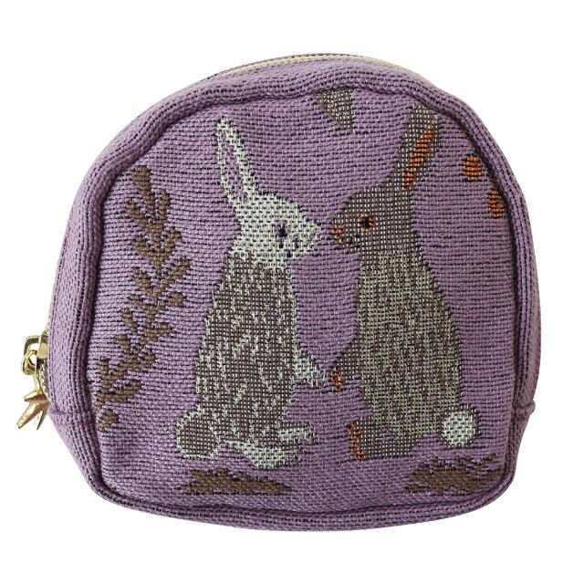 กระเป๋า Midnight Friends ลาย Rabbit สีม่วง จากญี่ปุ่น ขนาด 10.5 x 10.5 x 3.5 ซม. 890 บาท