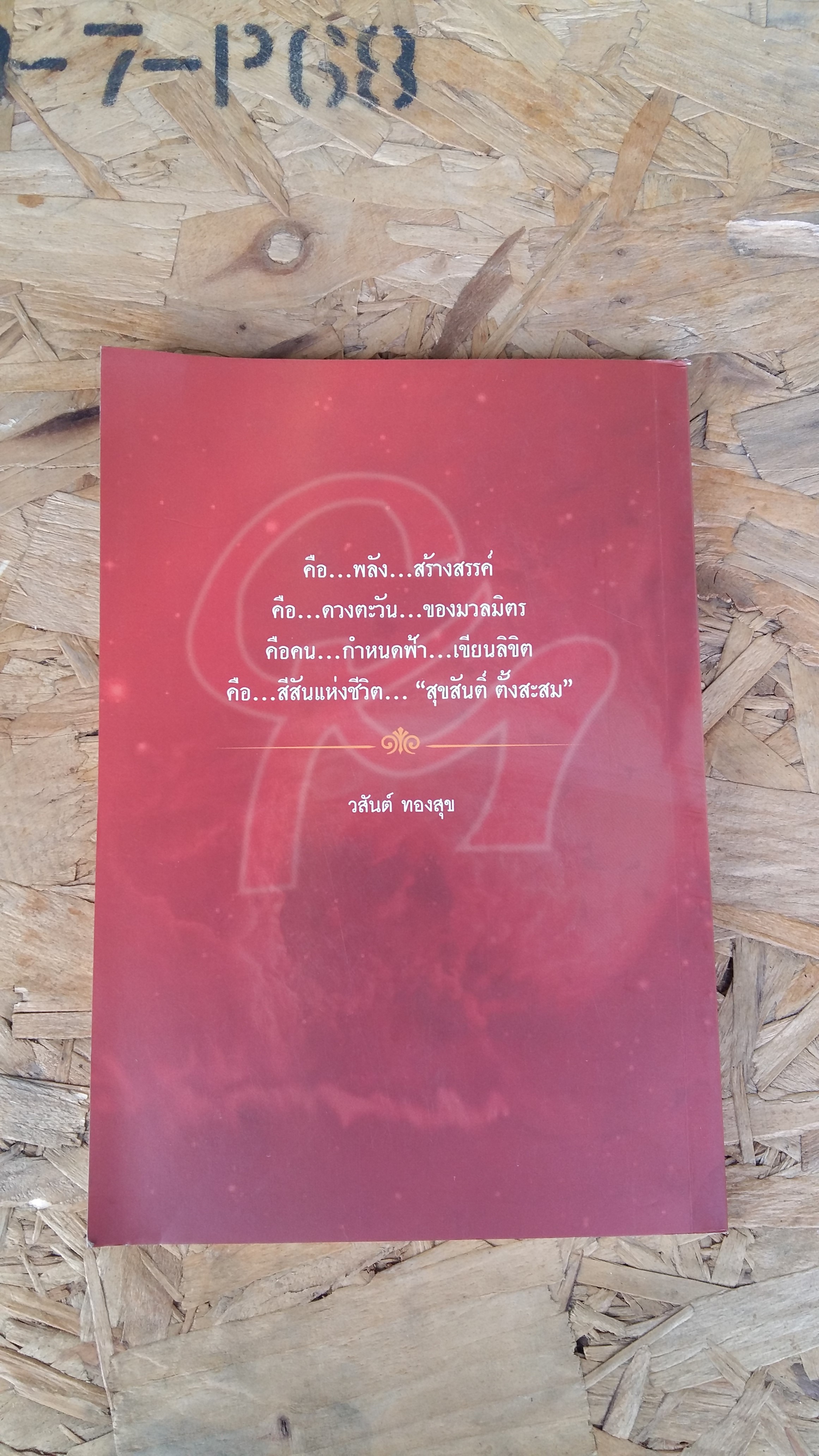 Born To Be สุขสันติ์ ตั้งสะสม / ชรินทร์ แช่มสาคร