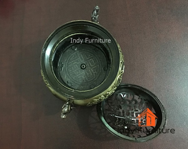 ที่จุดกำยาน รุ่น Lnw โลหะสีทองเหลือง ขนาดใหญ่