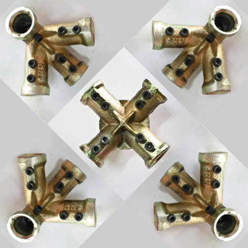 ข้อต่อเต็นท์ทรงพีระมิด ชนิดสกรูหัวจม