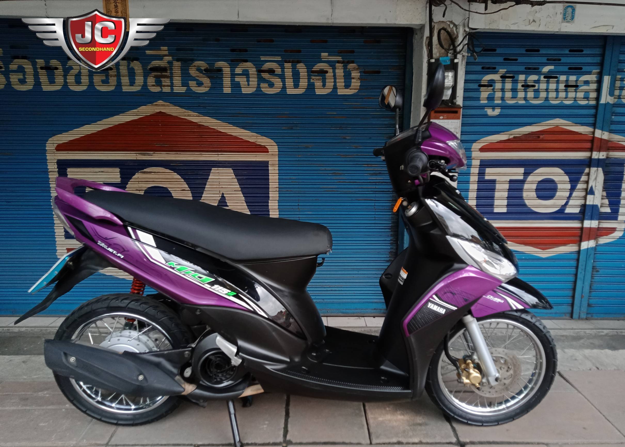 "รถบ้าน น่าใช้ม๊าาก จิ๋วแต่แจ๋ว" Yamaha mio115i จดทะเบียนปี55 สถาพสวยเดิมเครื่องดีขี่นิ่มไม่มีปัญหา ชุดสีแท้ทั้งคันมีตำหนิบ้างเล็กน้อย