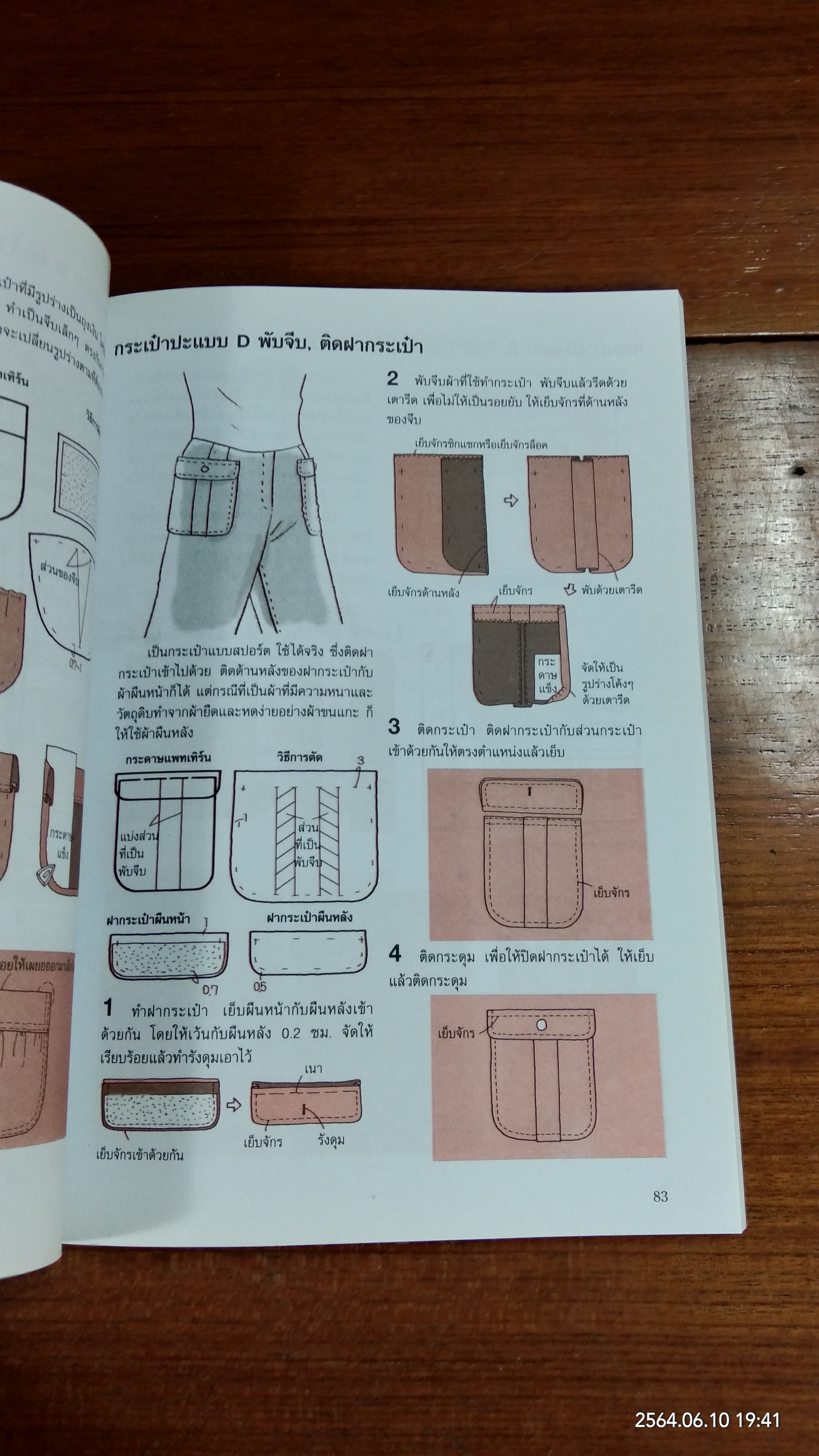 เทคนิคการเรียนรู้วิธีการตัดเย็บเสื้อผ้า ขั้นพื้นฐาน เล่ม 1