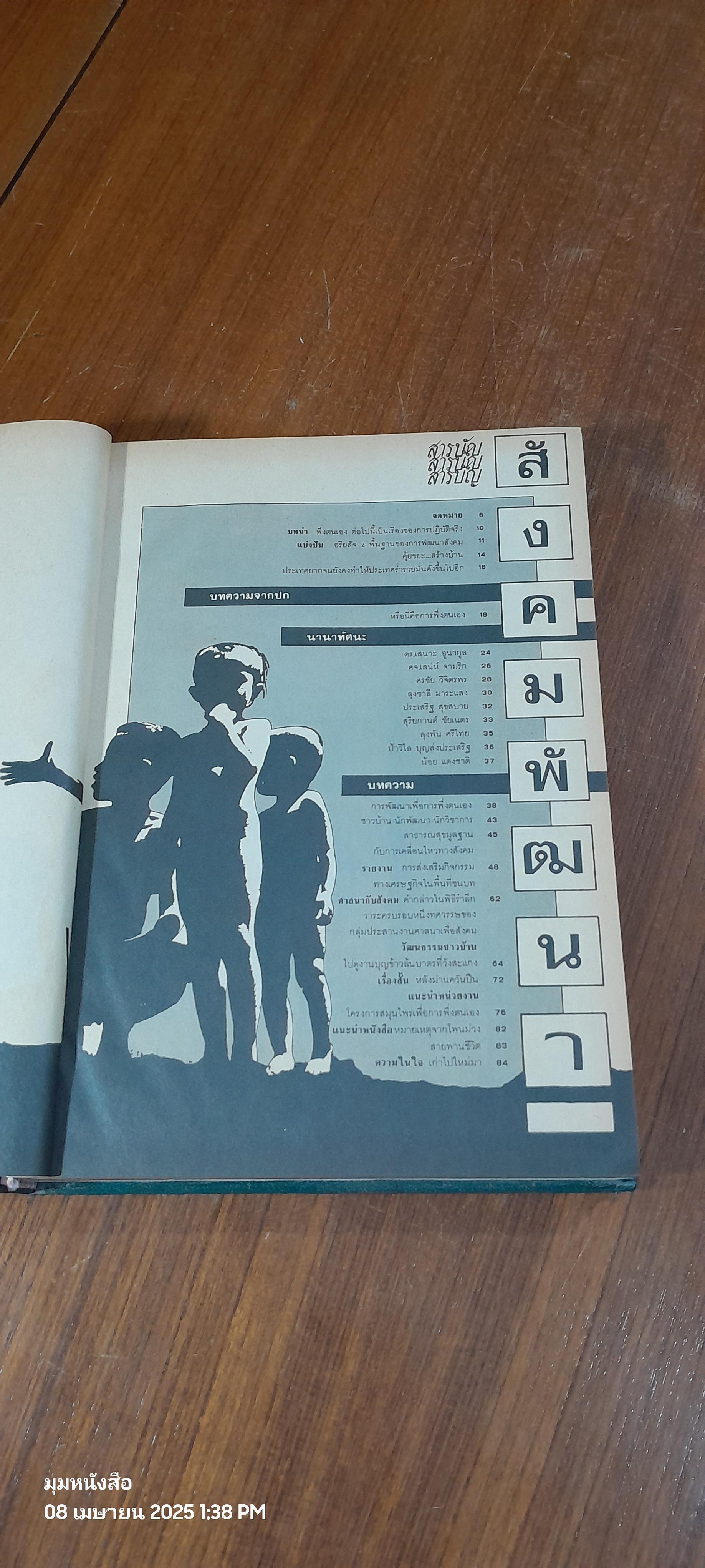 สังคมพัฒนา ฉบับรวมเล่มปี พ.ศ.2529