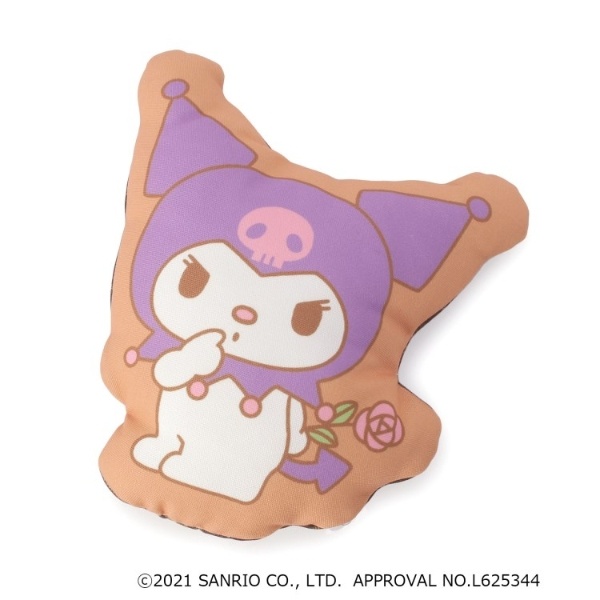 หมอนเล็ก/ตุ๊กตา Sanrio x It's Demo Cushion (Limited) แบบ Kuromi ขนาด 29 x 27 x 7.8 ซม. มีเฉพาะที่ร้าน It's Demo ที่ญี่ปุ่นเท่านั้น