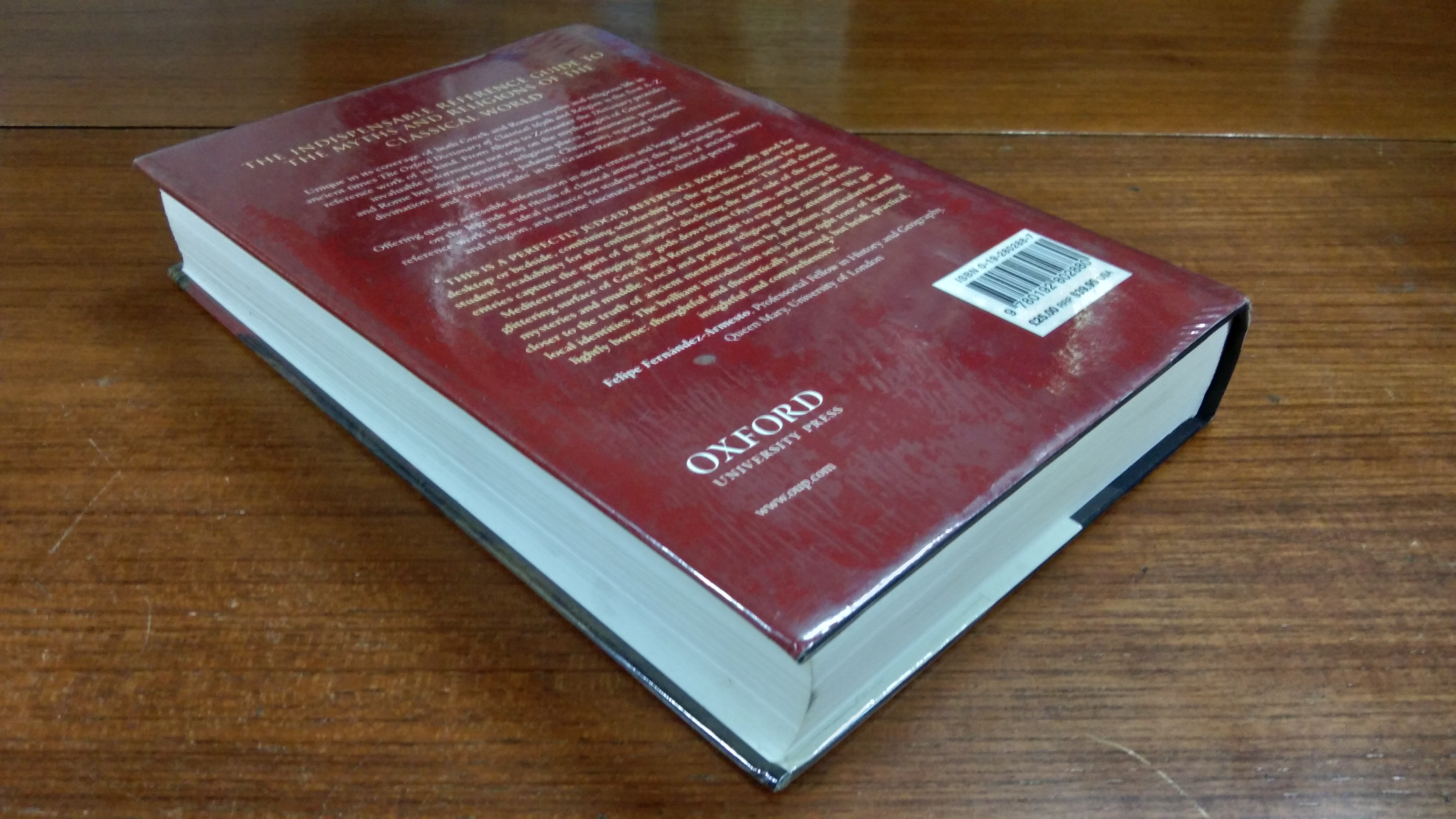 THE OXFORD DICTIONARY OF CLASSICAL MYTH & RELIGION