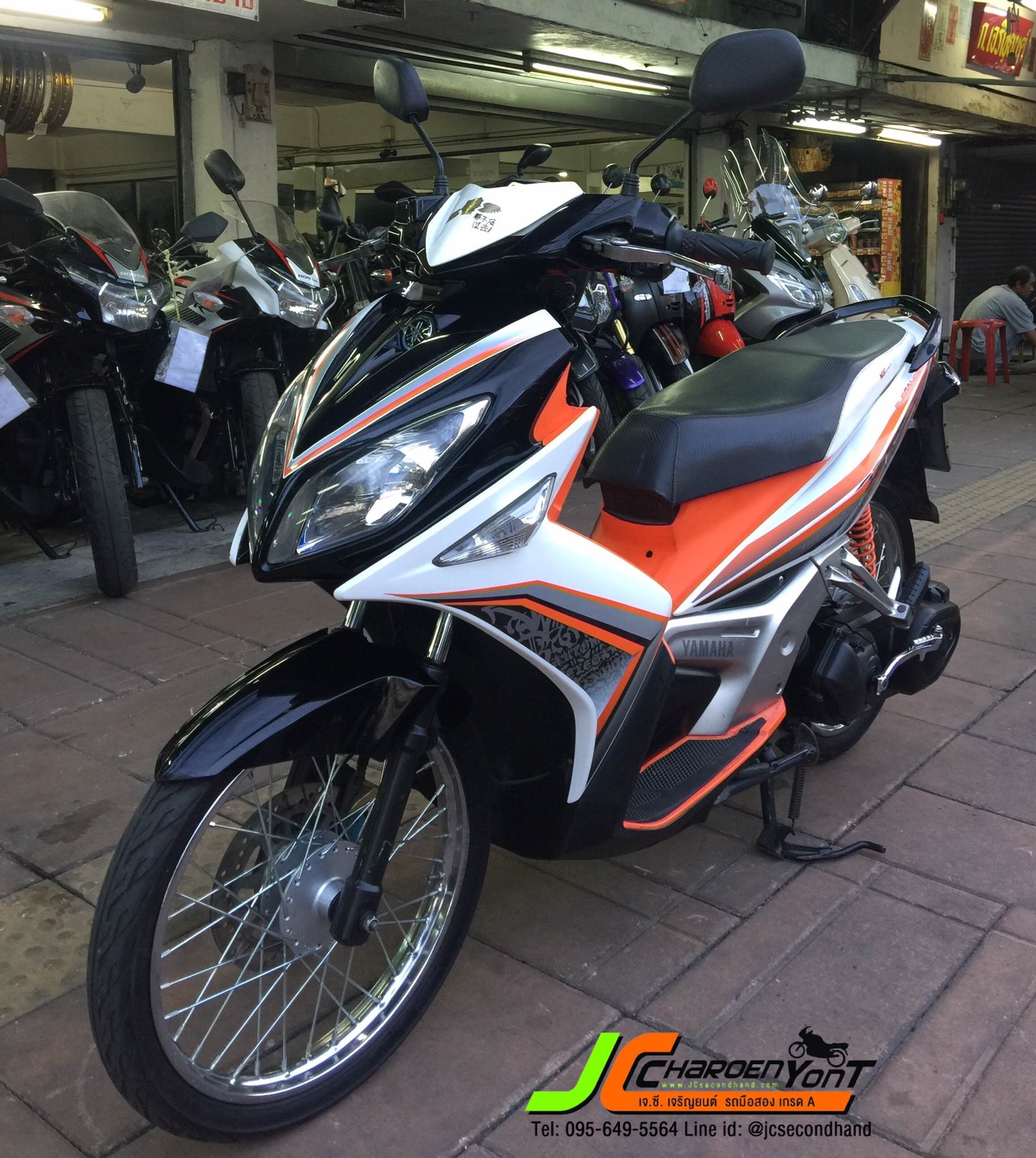 "Concept รถเดิม ดี สวย พร้อมใช้งาน" คันนี้เลย YAMAHA NOUVO ELEGANCE 135โฉมสุดท้าย จดทะเบียนกลางปี 54