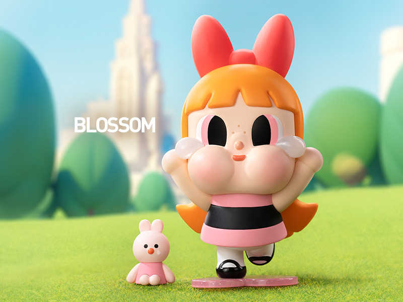 กล่องจุ่ม CRYBABY × Powerpuff Girls Series Figures ของแท้จากช็อป POP MART Shanghai