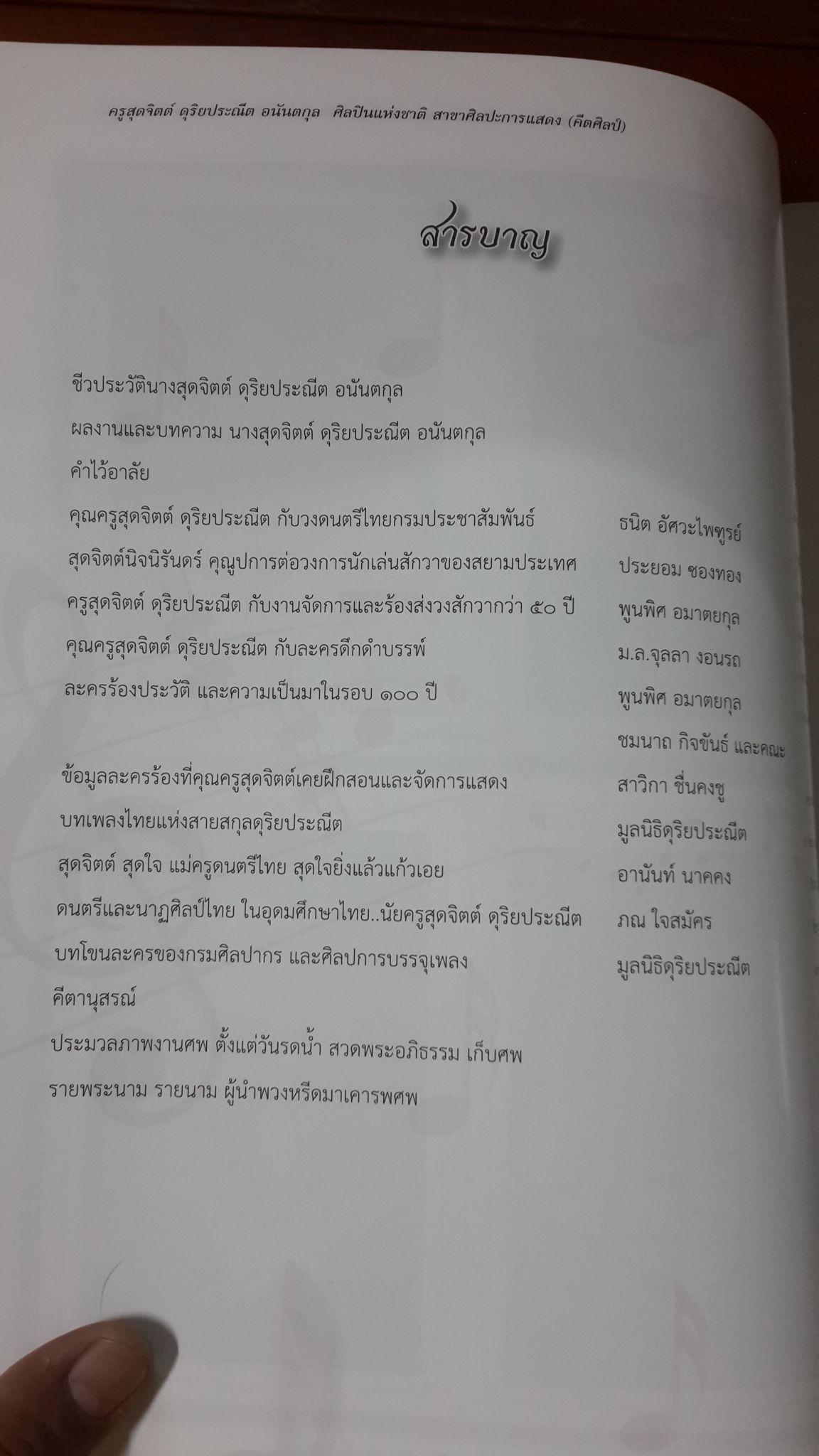 หนังสืออนุสรณ์งานพระราชทานเพลิงศพ นางสุดจิตต์ ดุริยประณีต อนันตกุล