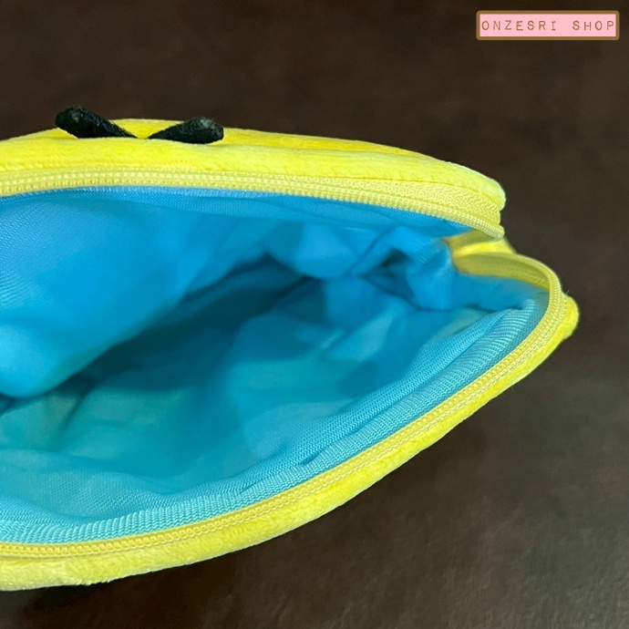 กระเป๋า Rilakkuma Gaming Collection Kakukaku Pouch แบบ Kiiroitori ขนาด 13 x 18 x 5 ซม.