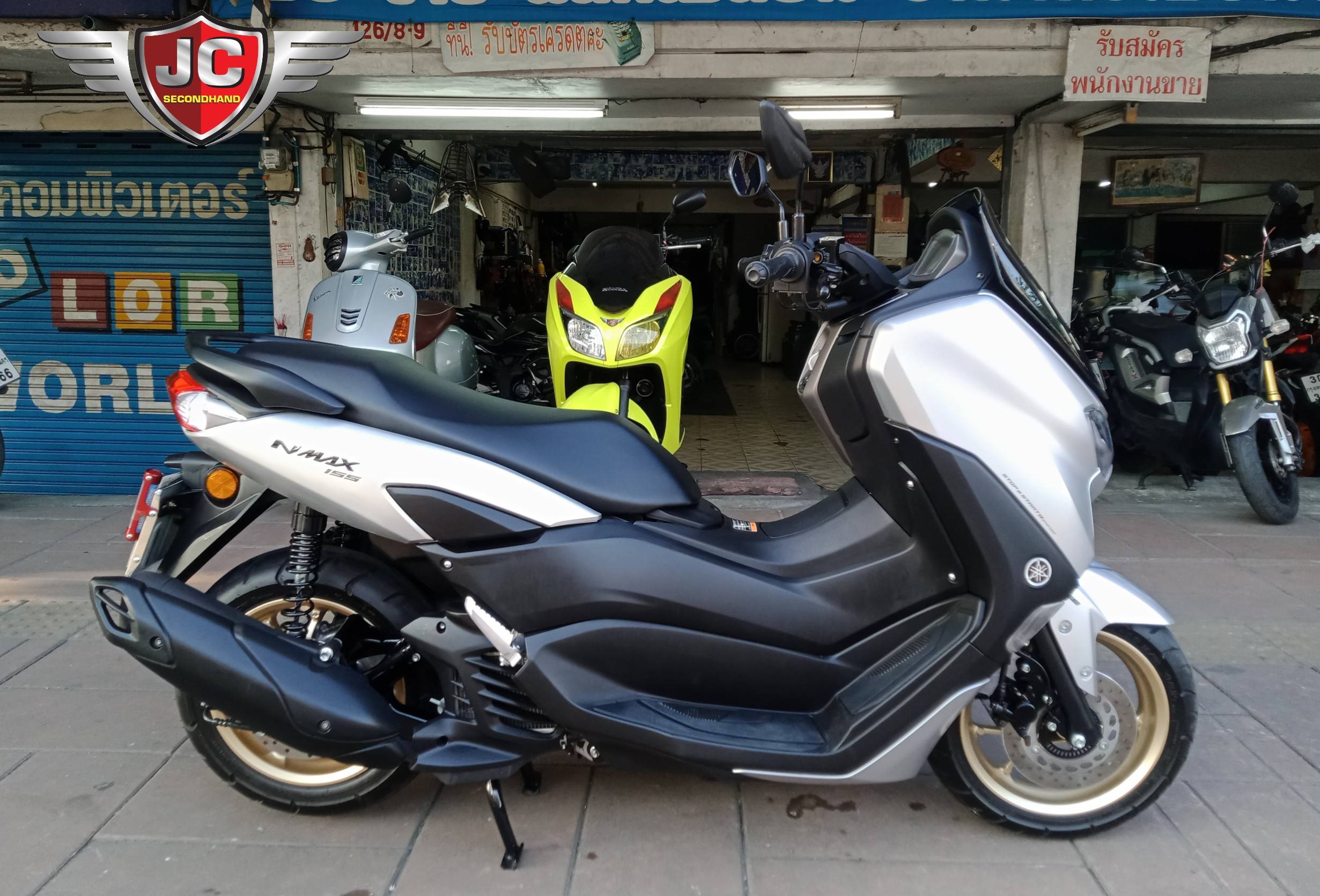 🥰นางฟ้ามาเยือน🥰 จ้า AII NEW YAMAHA N-MAX 155 รถเดือนกว่าๆ ไมล์(1)พันโล!! แฝดป้ายแดง นะค่ะ ไม่ต้องบรรยายเยอะ ระบบครบวงจร