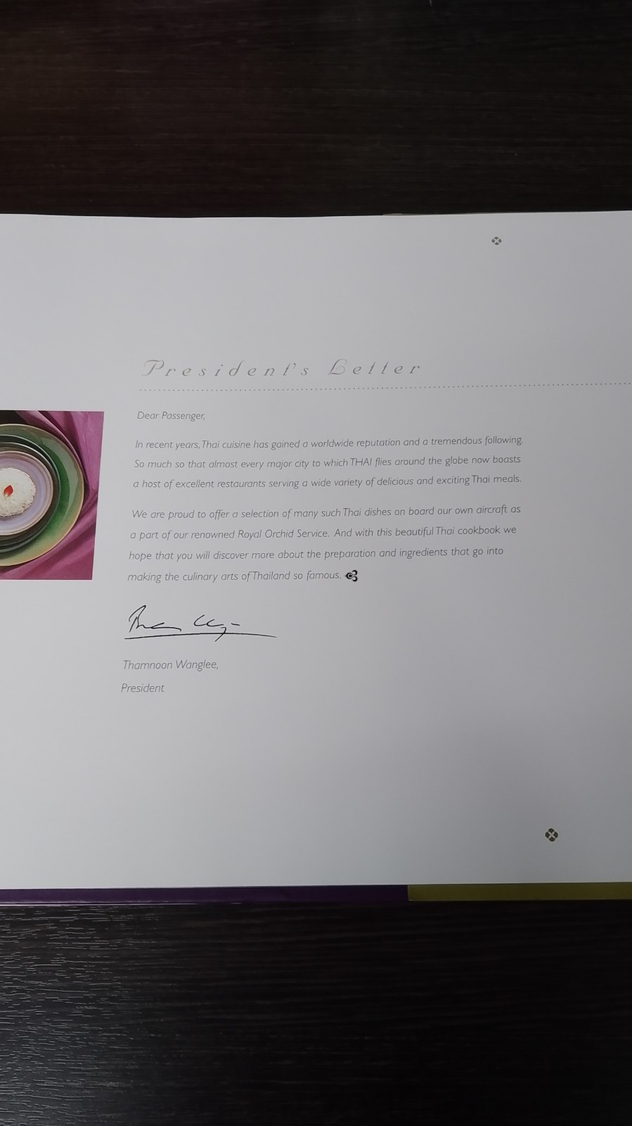 THAI CUISINE : THE SPICE OF LIFE