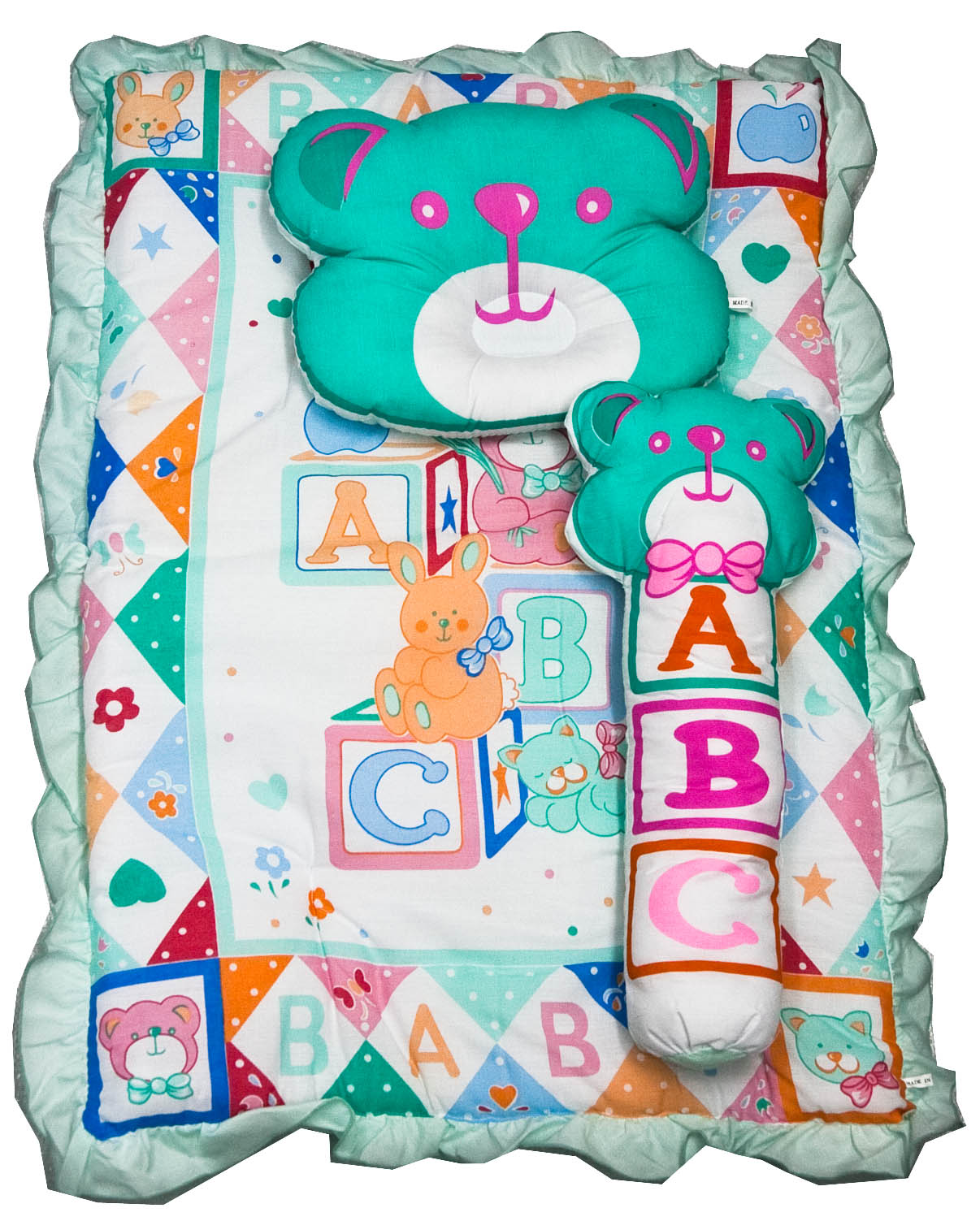Comforter Set with Pillow and Bloster