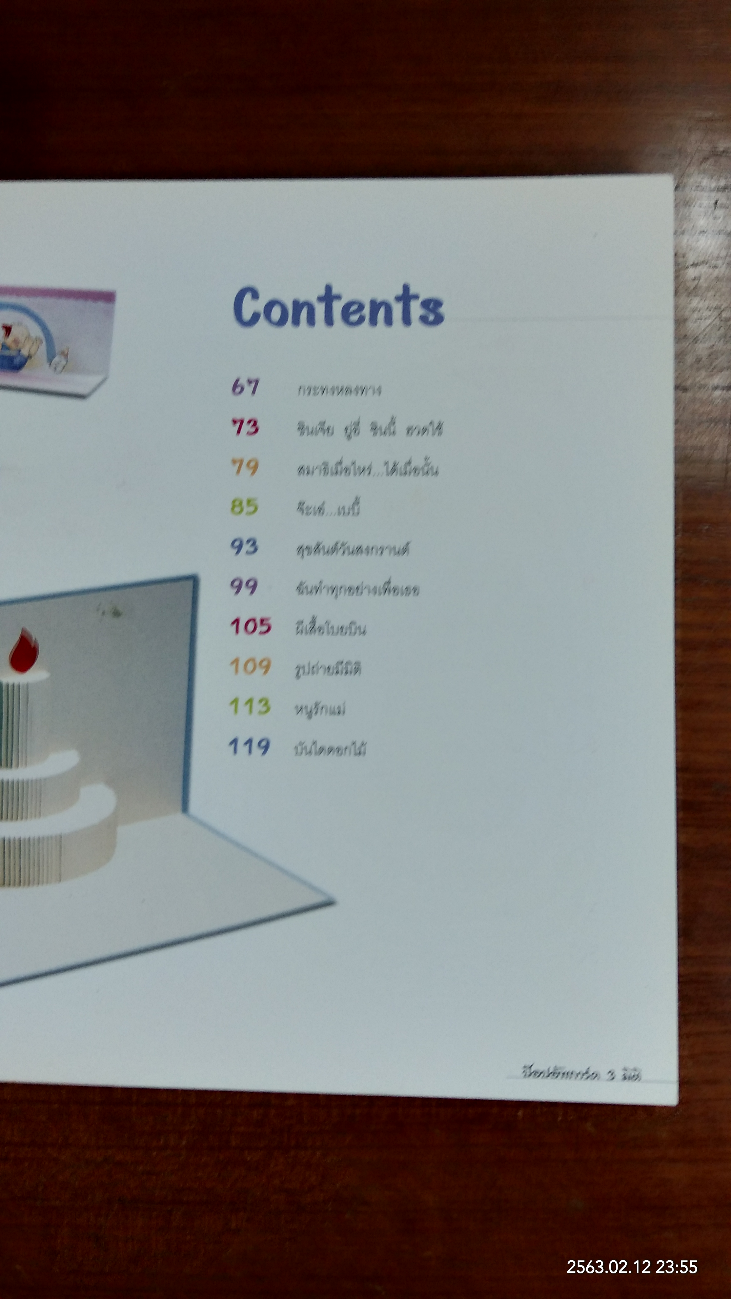 ป๊อปอัพ การ์ด 3 มิติ / พัณทิพ เชาวน์สมบูรณ์
