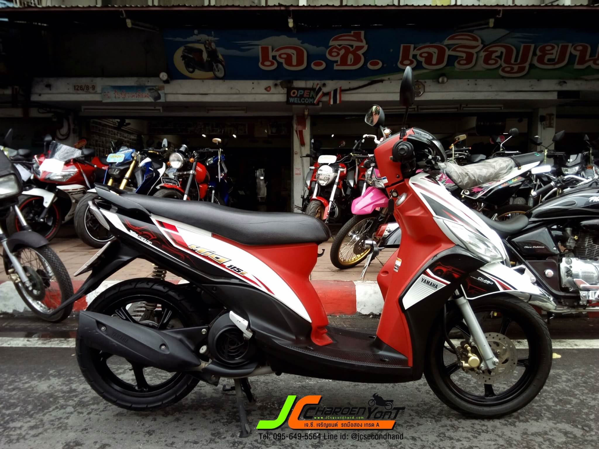 ปัง ปัง ๆ!!!!..ตัวสุดท้ายของ YAMAHA MIO-115i (หัวฉีด)แจ่มไปเรยกับคันนี้รถบ้านขนานแท้