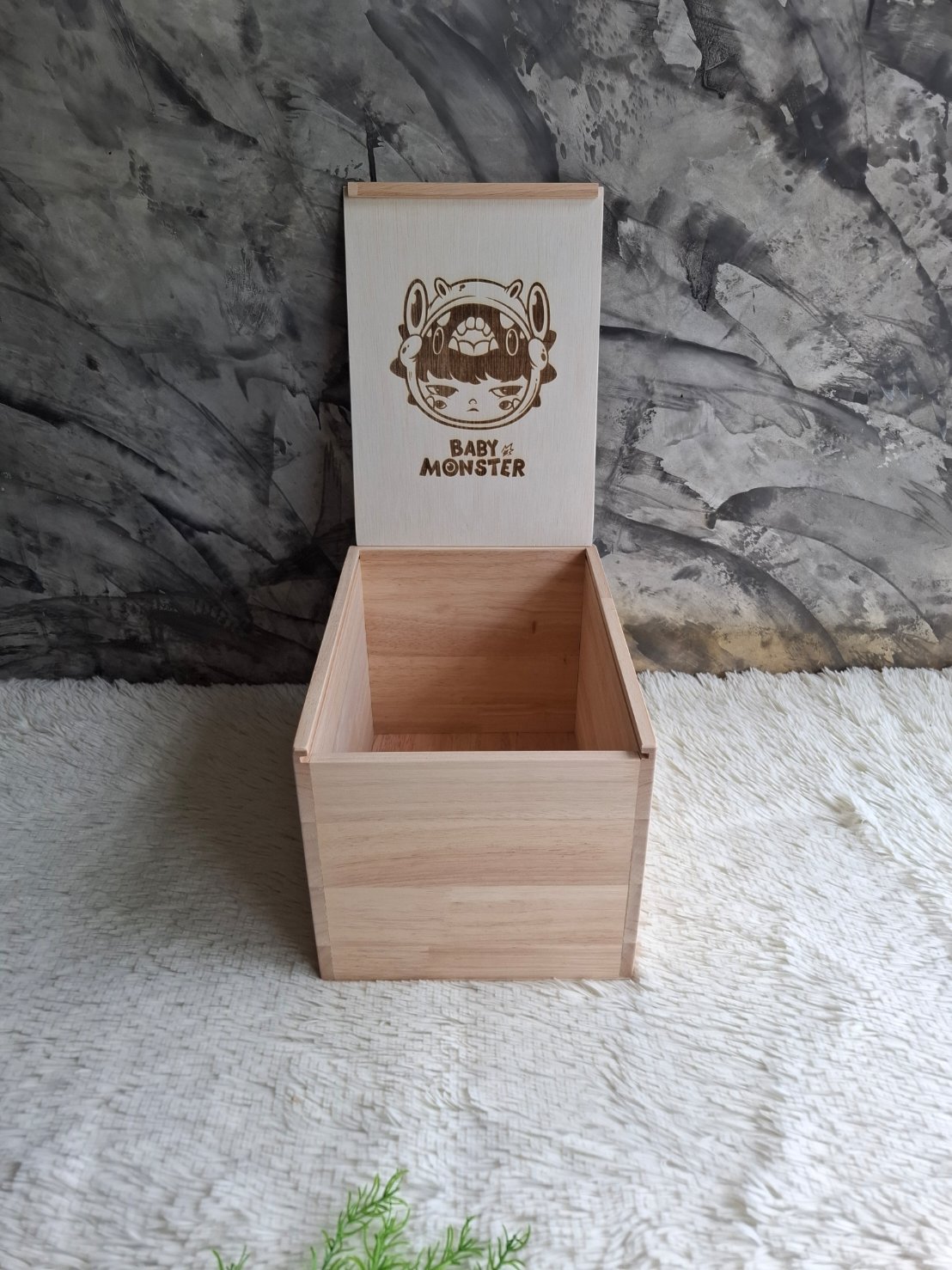 กล่องไม้ใส่งานโมเดล