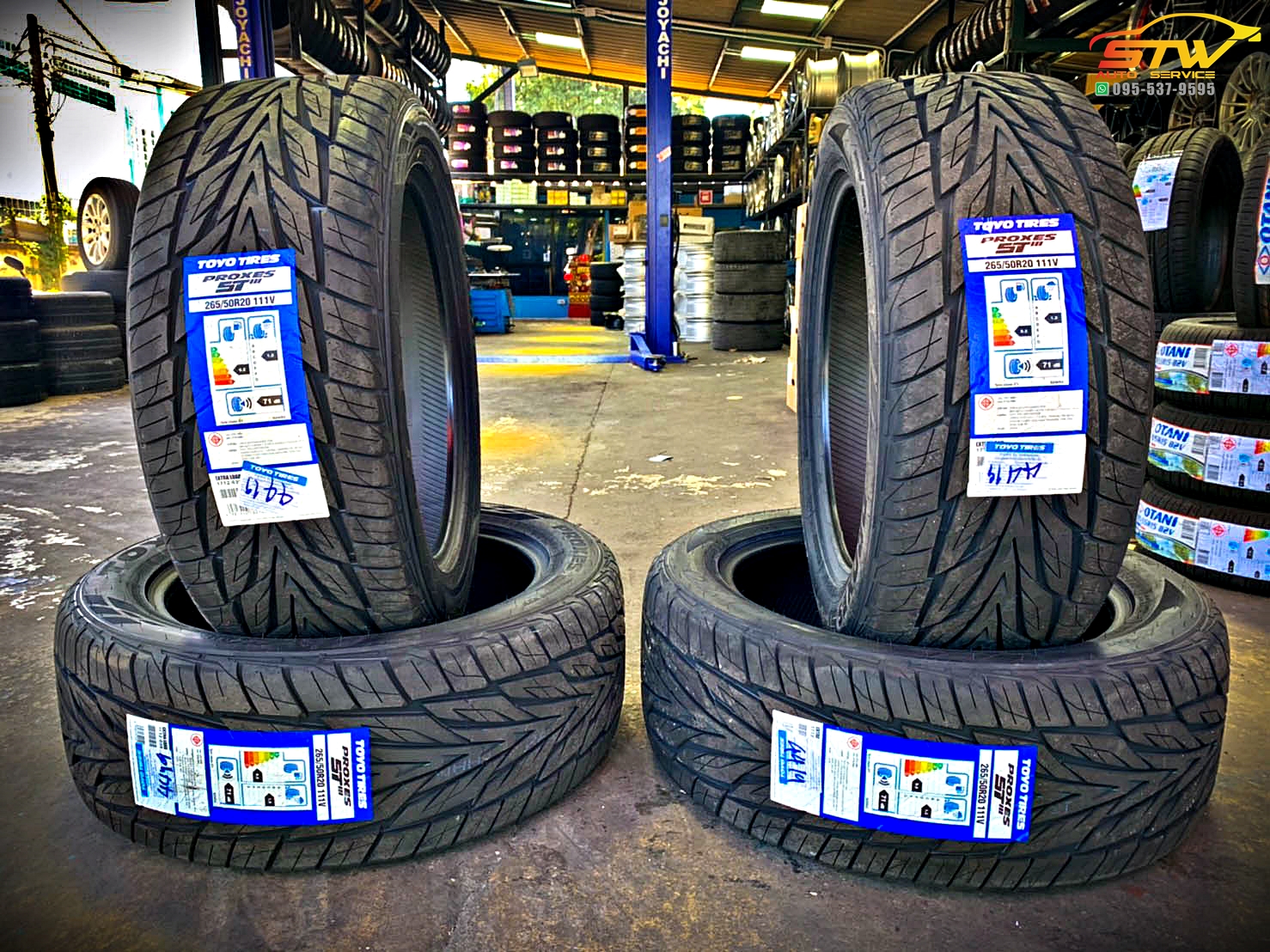 ยางใหม่ TOYO PROXES ST3 265/50R20
