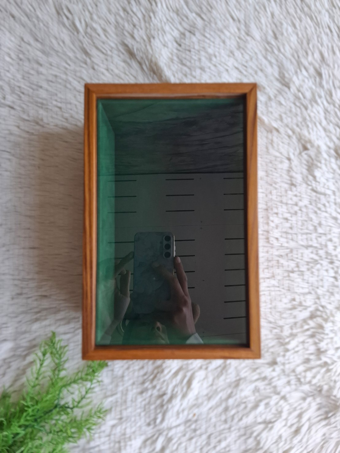 กล่องไม้สักฝาสไลด์