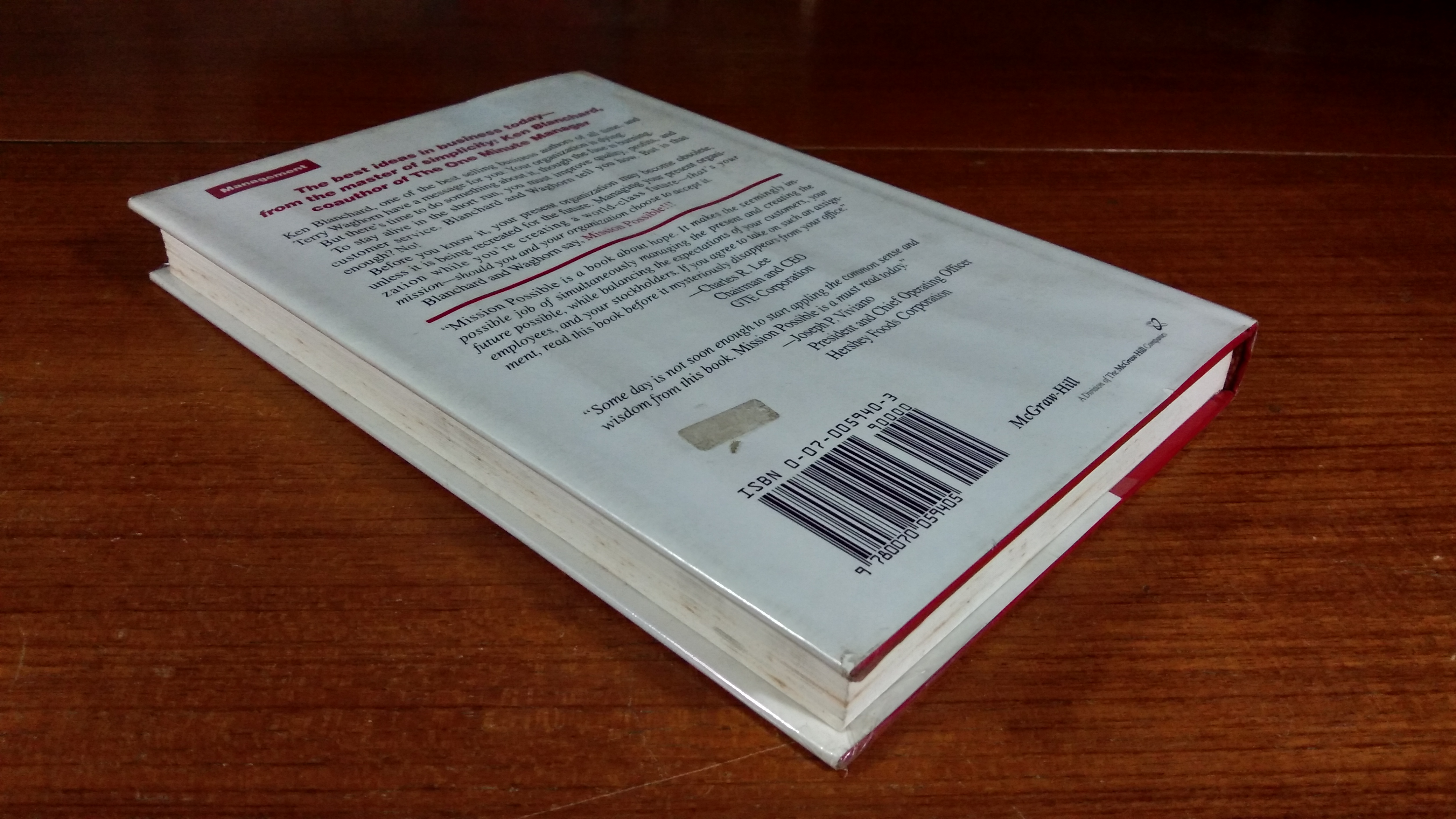 MISSION POSSIBLE / KEN BLANCHARD