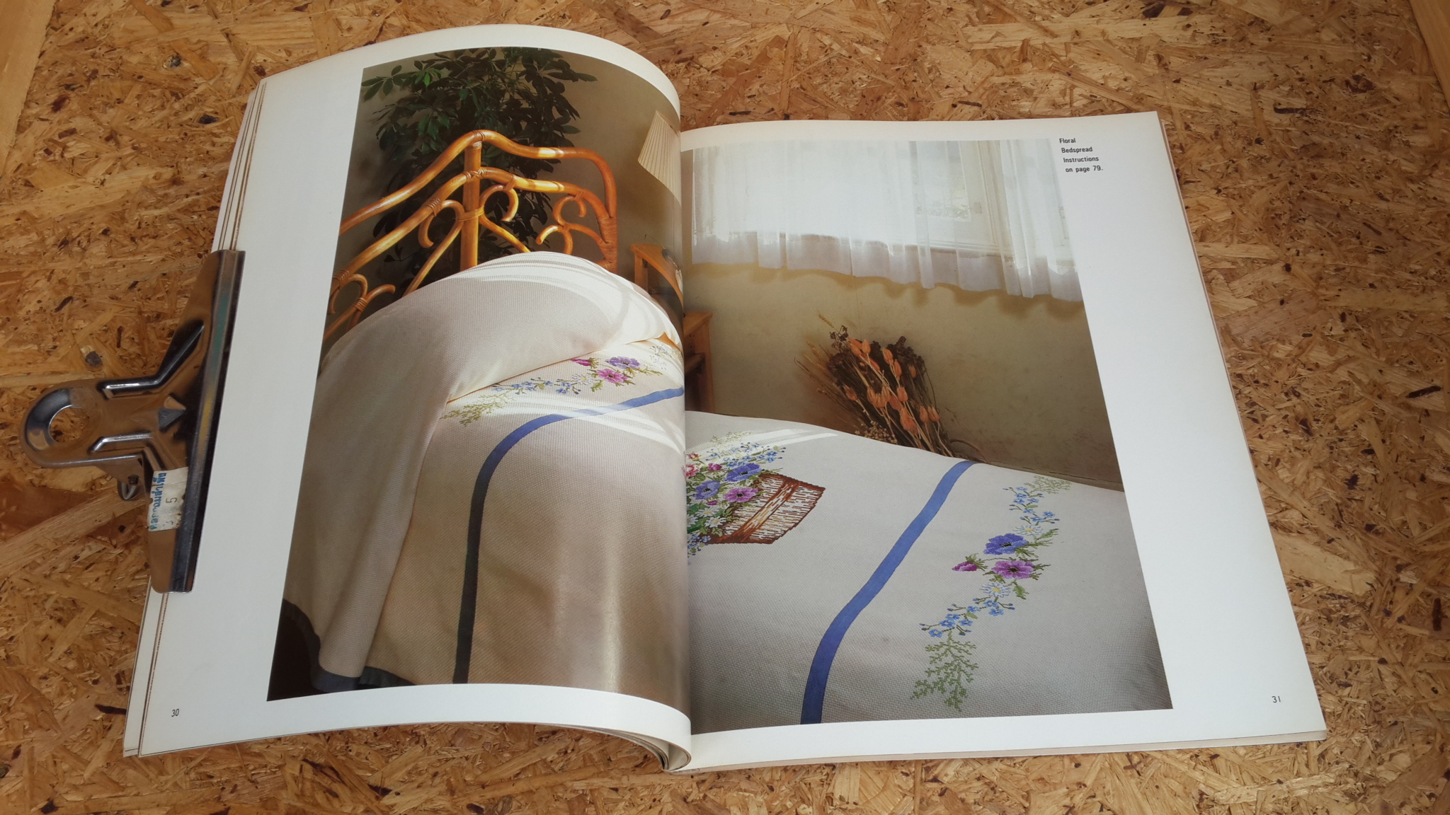 A NEW LOOK FOR NEEDLEWORK : EMBROIDERY AND CROSS-STITCH