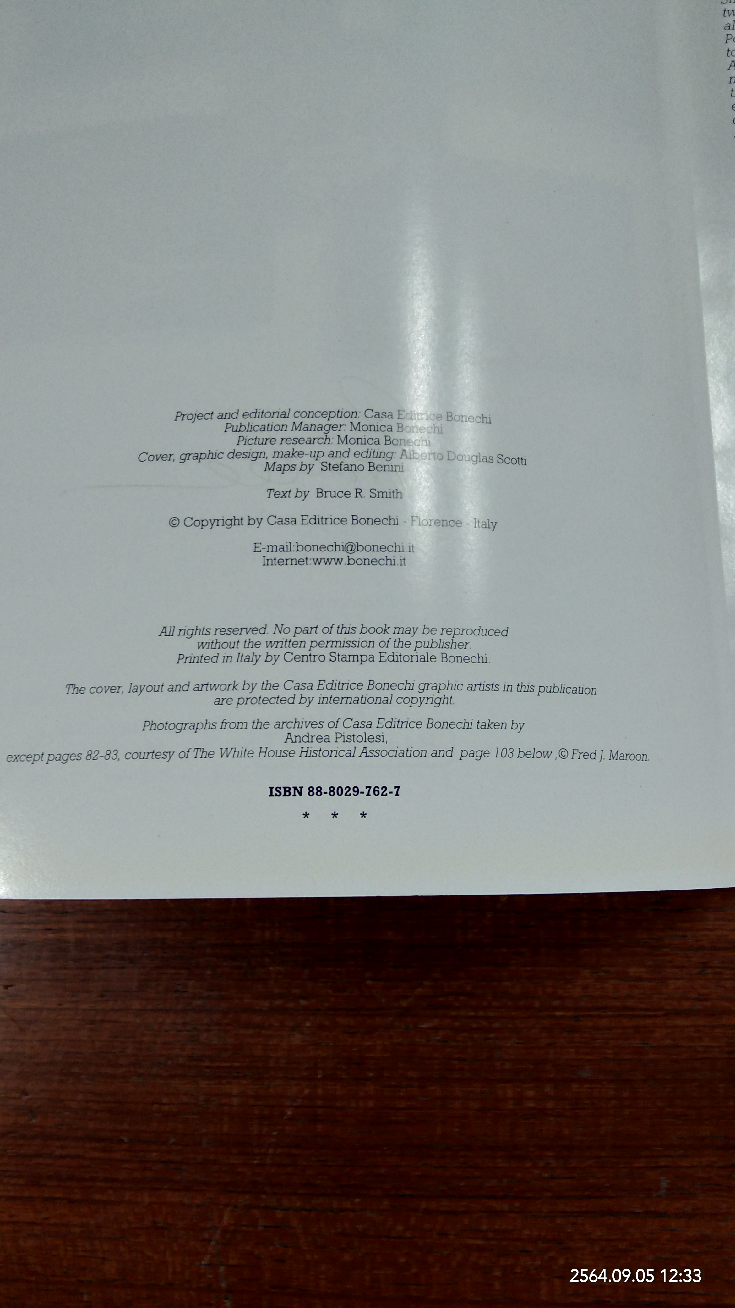 ART AND HISTORY OF WASHINGTON D.C. / ENGLISH EDITION