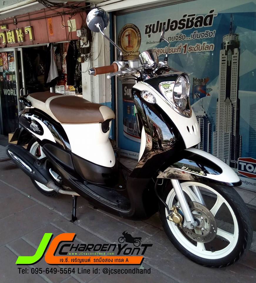 YAMAHA FINO Premium !! รถจดทะเบียนปี 54 รถเครื่องเดิม เครื่องแน่น ไม่เคยแกะ ชุดสีสวยแท้ทั้งคัน แทบไม่มีตำหนิ