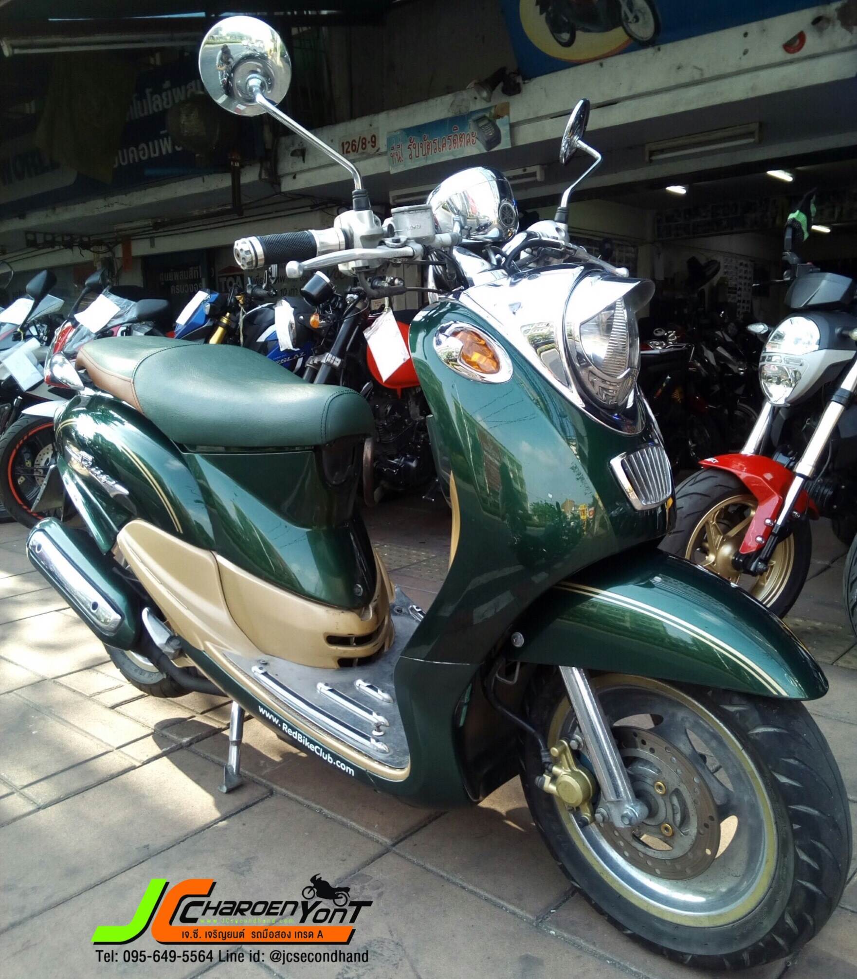 "รถบ้านมือเดียว" แต่งภายนอกสไตล์คลาสสิค มาแล้วจร้า กับ YAMAHA FINO Classic
