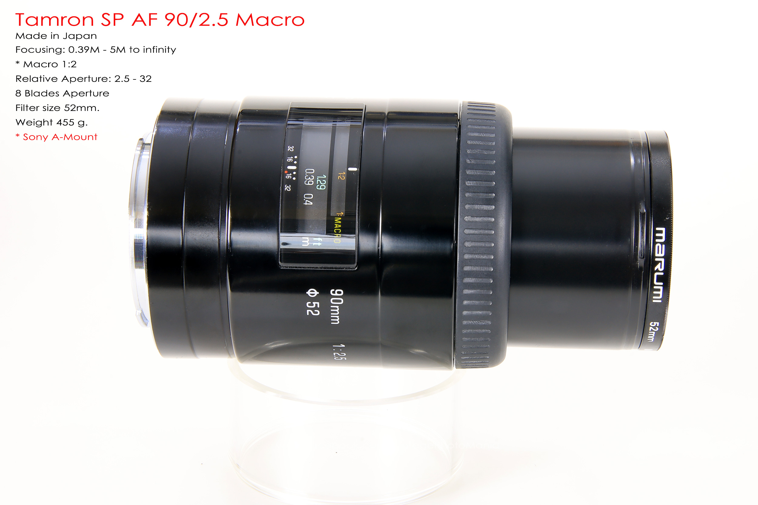 Tamron SP AF 90/2.5 Macro *Sony A-Mount