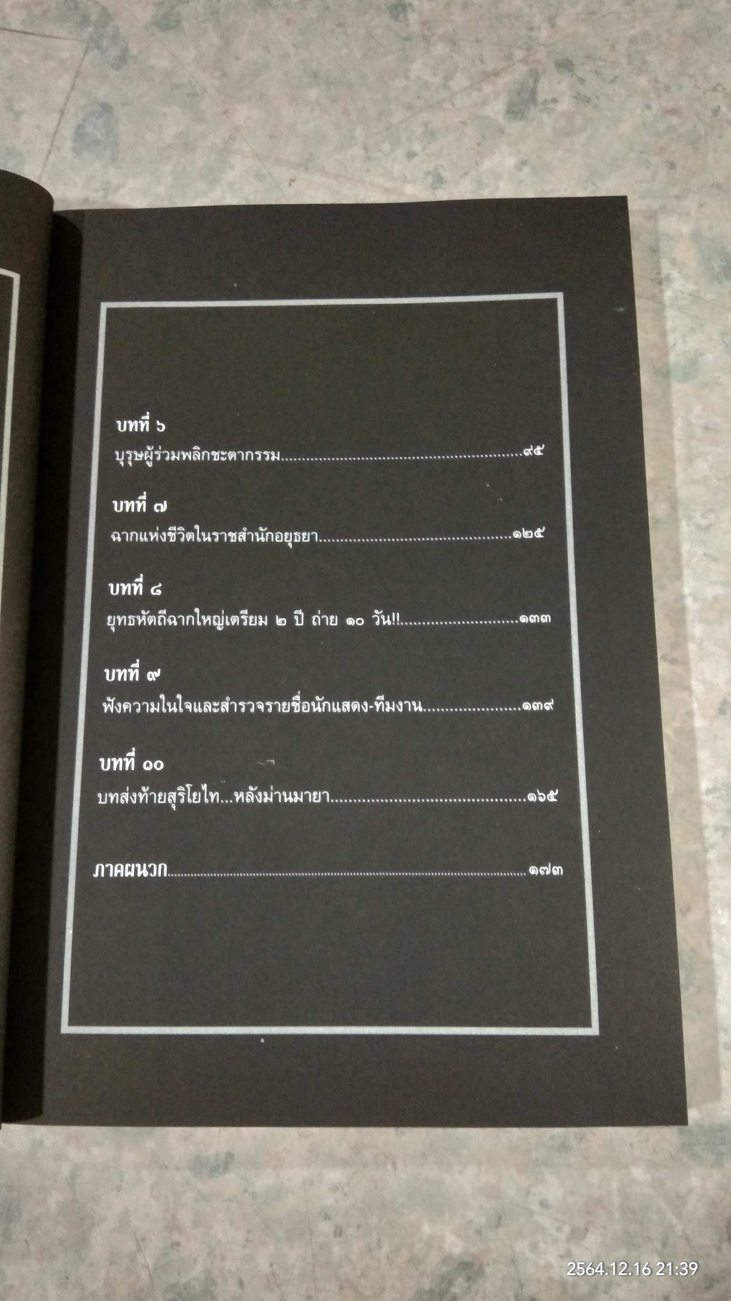 สุริโยไท หลังม่านมายา / เอกรงค์ ภาณุพงษ์