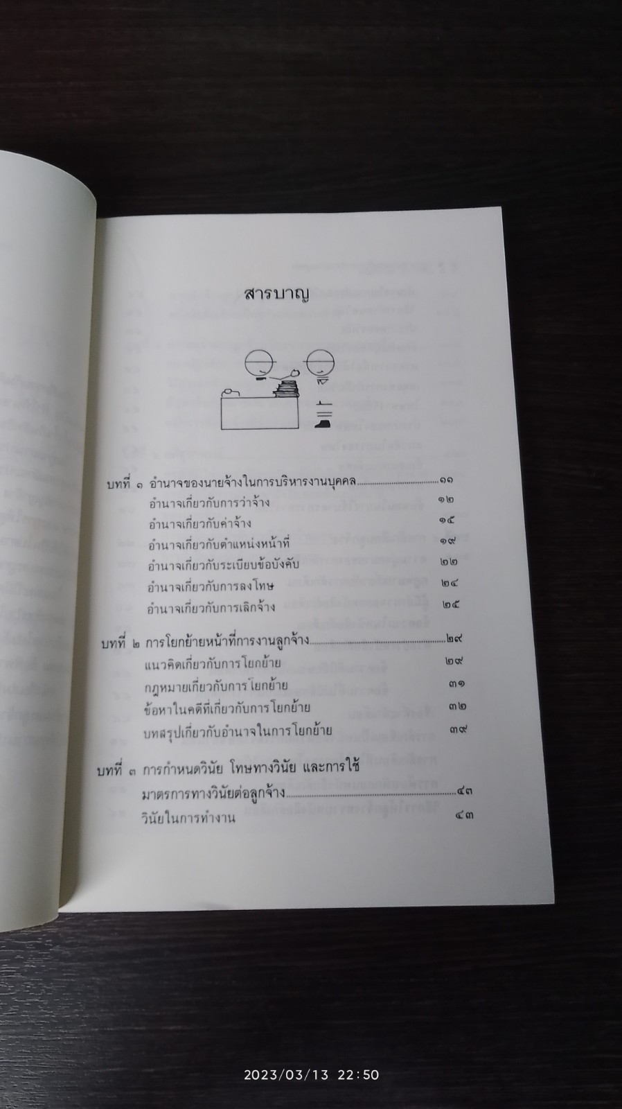 กฎหมายแรงงาน กับ การบริหารงานบุคคล / เกษมสันต์ วิลาวรรณ
