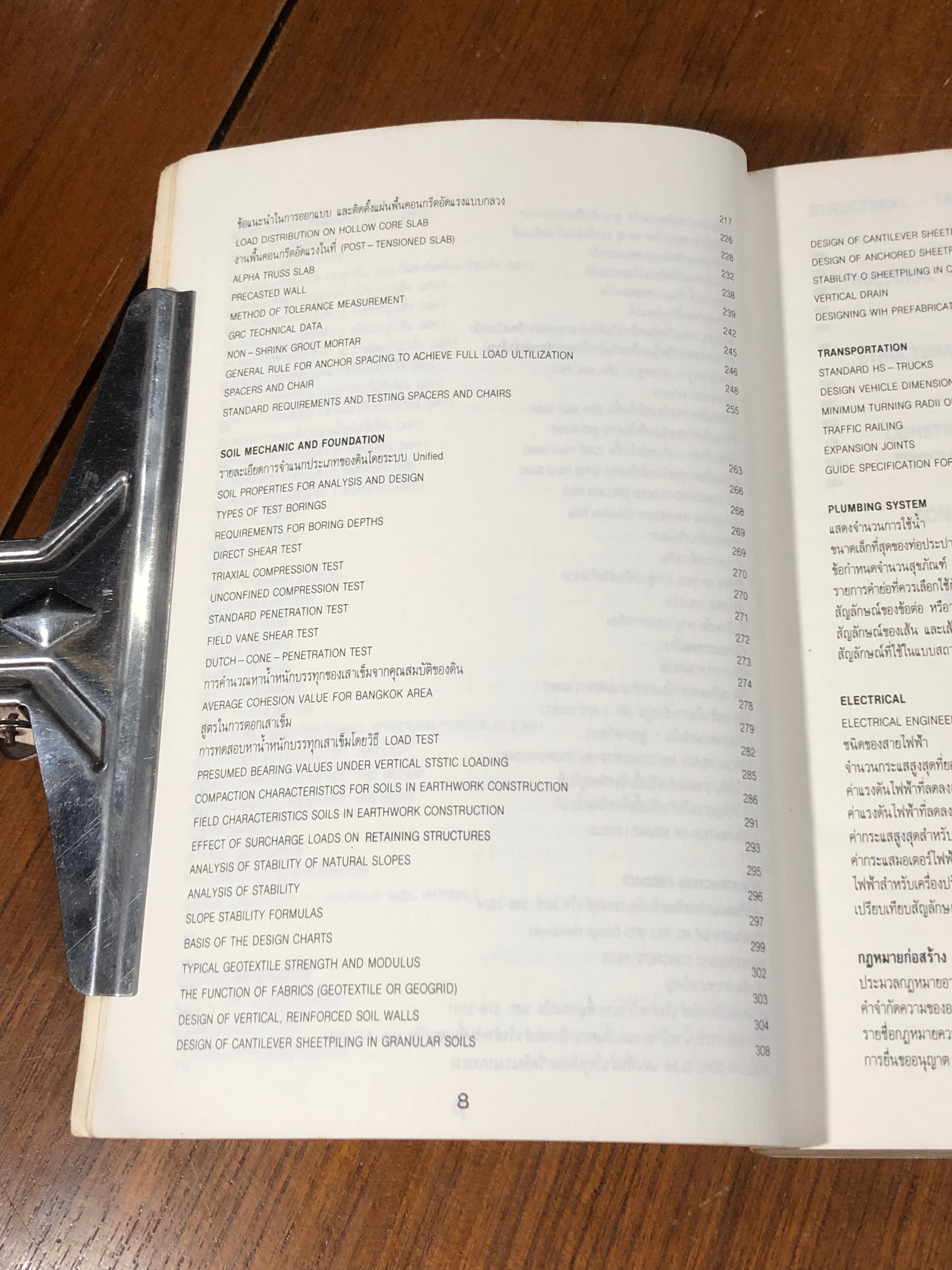 คู่มือวิศวกรโยธา / GEL