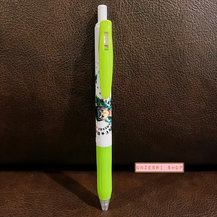 ปากกา Zebra Sarasa Clip x Yu Yu Hakusho จากญี่ปุ่น (Limited) แท่งสีเขียว หัว 0.5 หมึกสีดำ