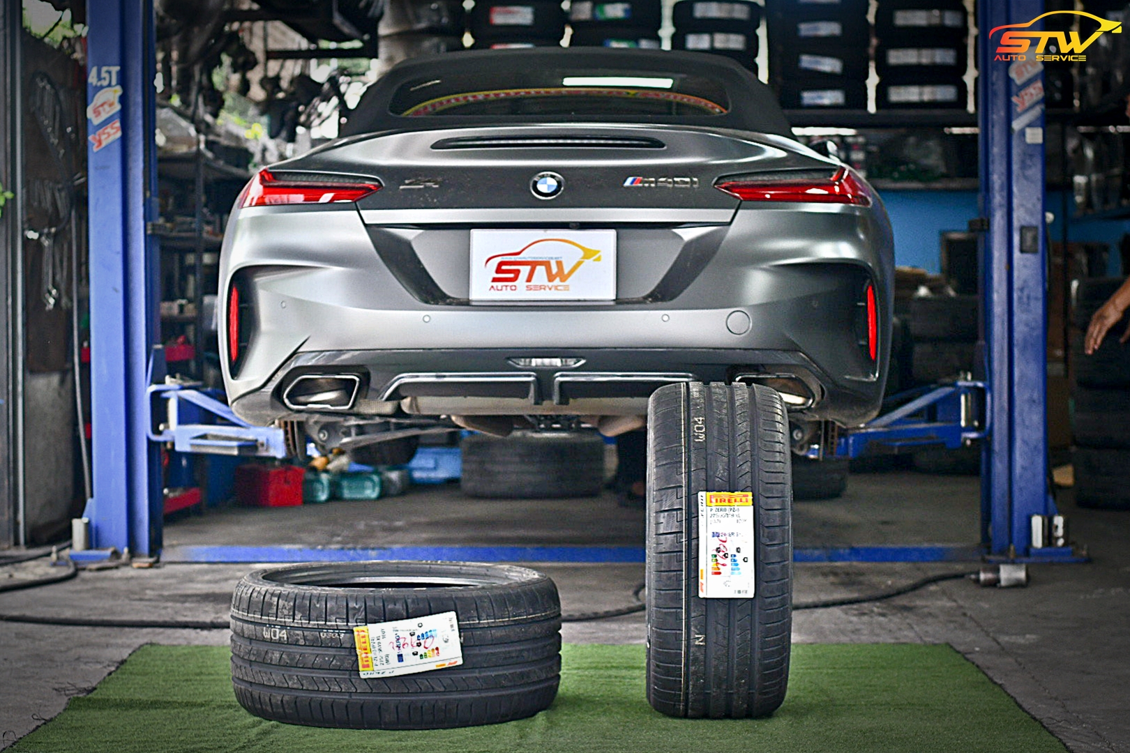 เปลี่ยนยาง BMW Z4 PIRELLI P Zero PZ4 (MO) 275/35R19 100Y