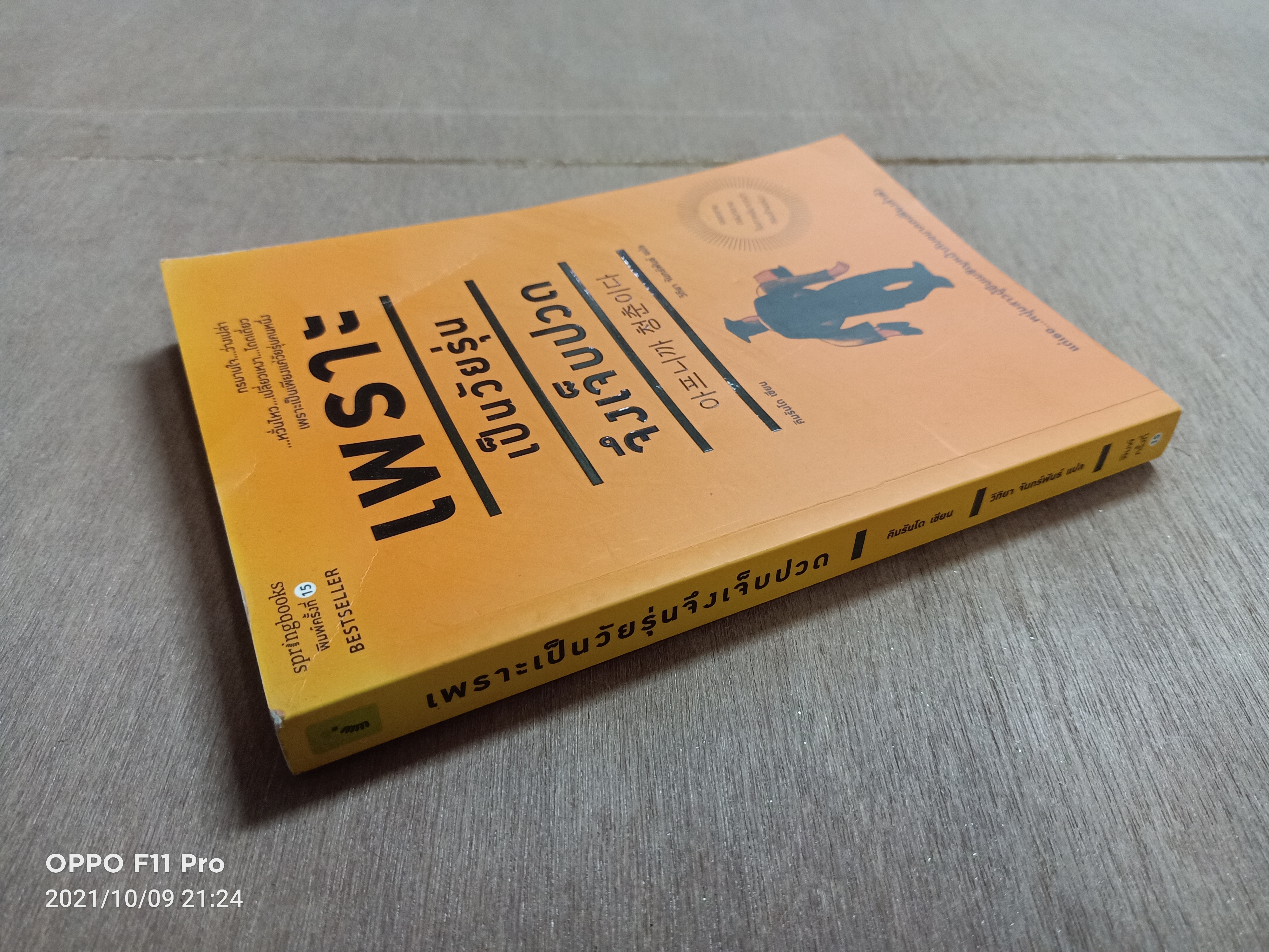 เพราะเป็นวัยรุ่น จึงเจ็บปวด / คิมรันโด เขียน วิทิยา จันทร์พันธ์ แปล