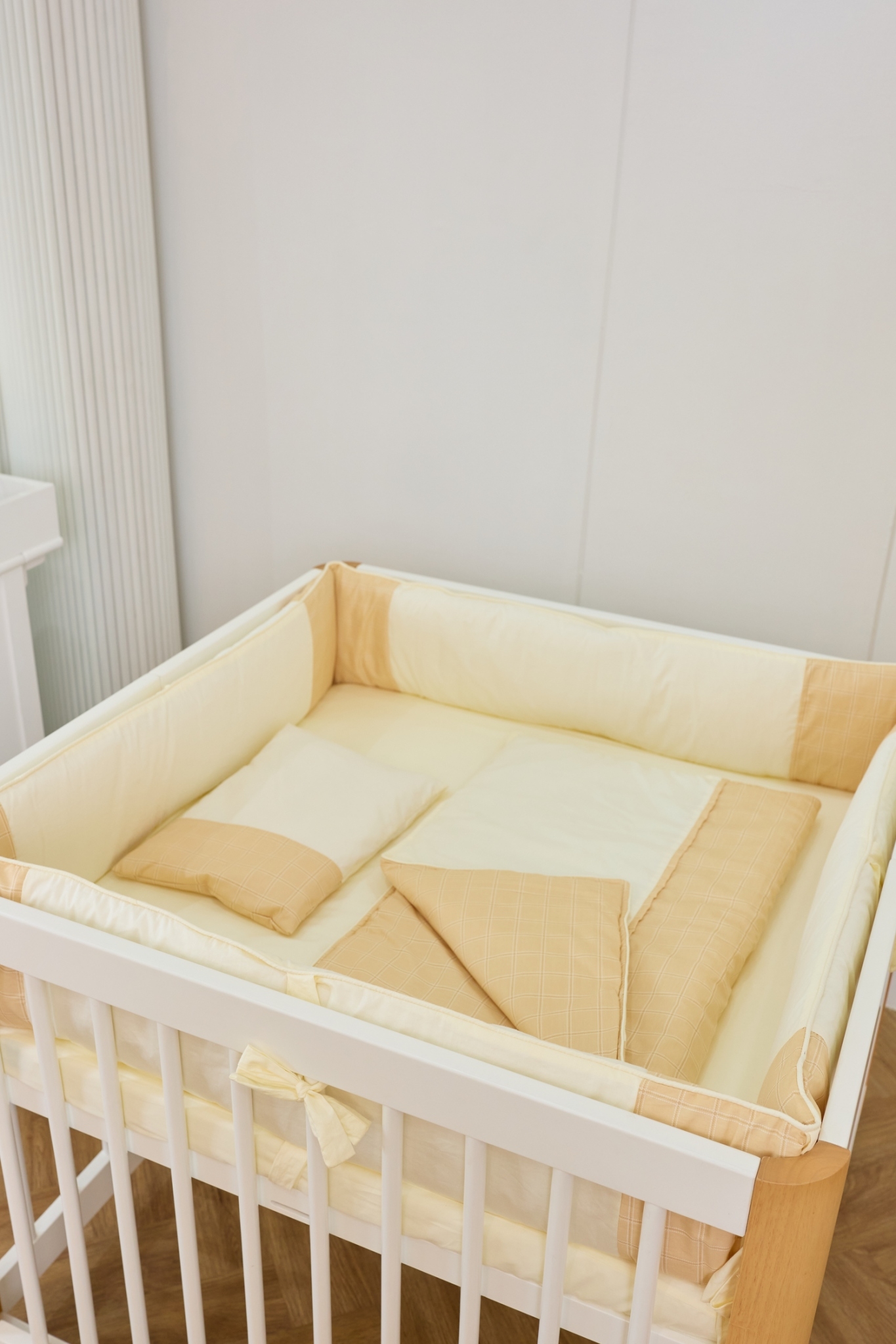 Idawin ชุดเครื่องนอนผ้า Cotton 100 % Bedding Set รุ่น Eazy All in One Sweet Cream