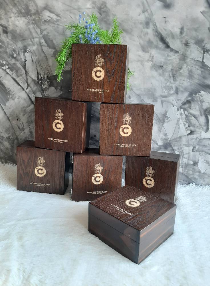 กล่องไม้ใส่โมเดล