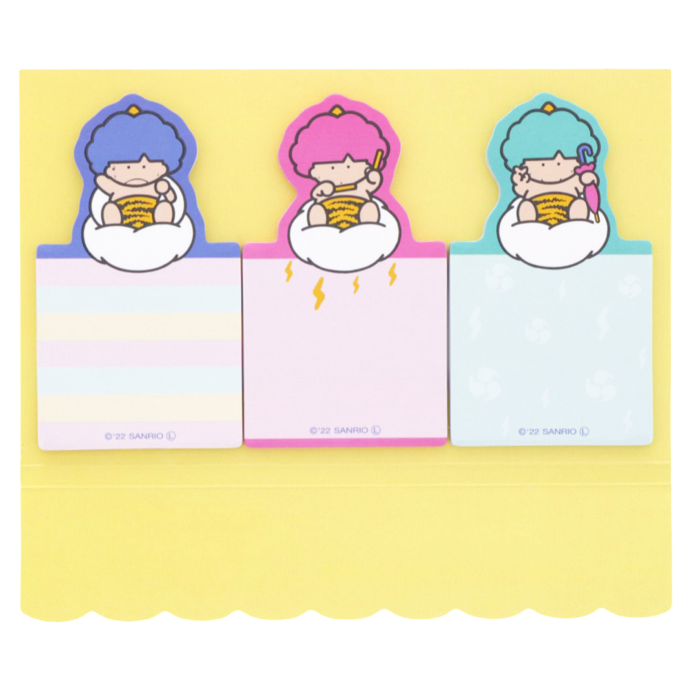 กระดาษโน้ตมีกาว Sanrio Characters Retro Collection Sticky Memo แบบ Goropikadon ขนาด 7.9 x 13 x 0.3 ซม. มี 3 ลาย รวม 60 แผ่น