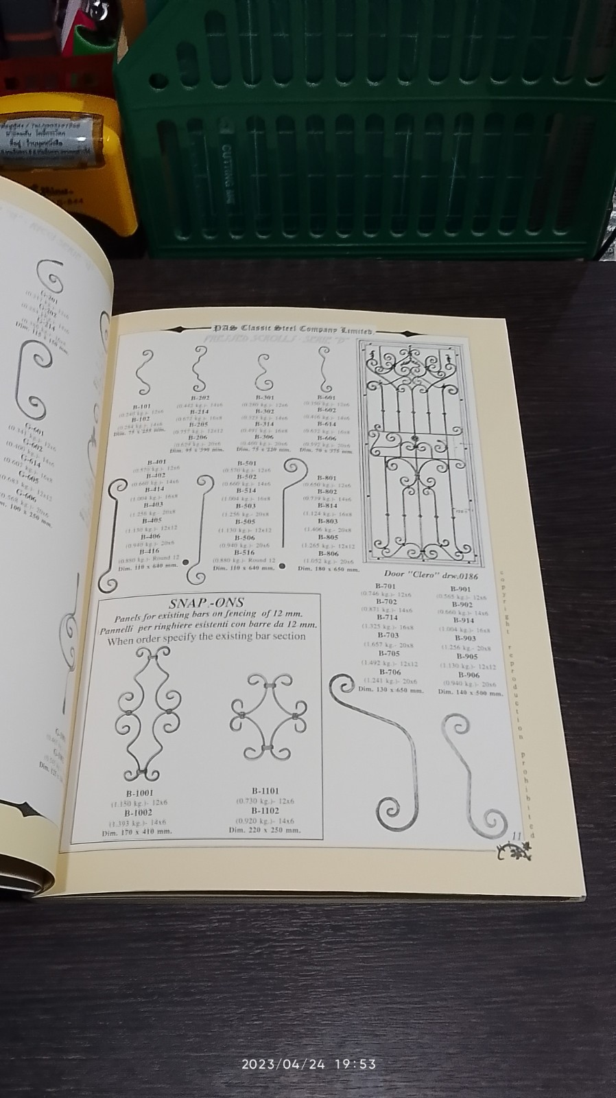 PAS Classic Steel : WROUGHT IRON