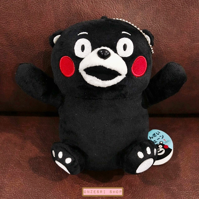 พวงกุญแจตุ๊กตาหมี Kumamon ตัวใหญ่ ขนาด 17 x 15 x 9 ซม.