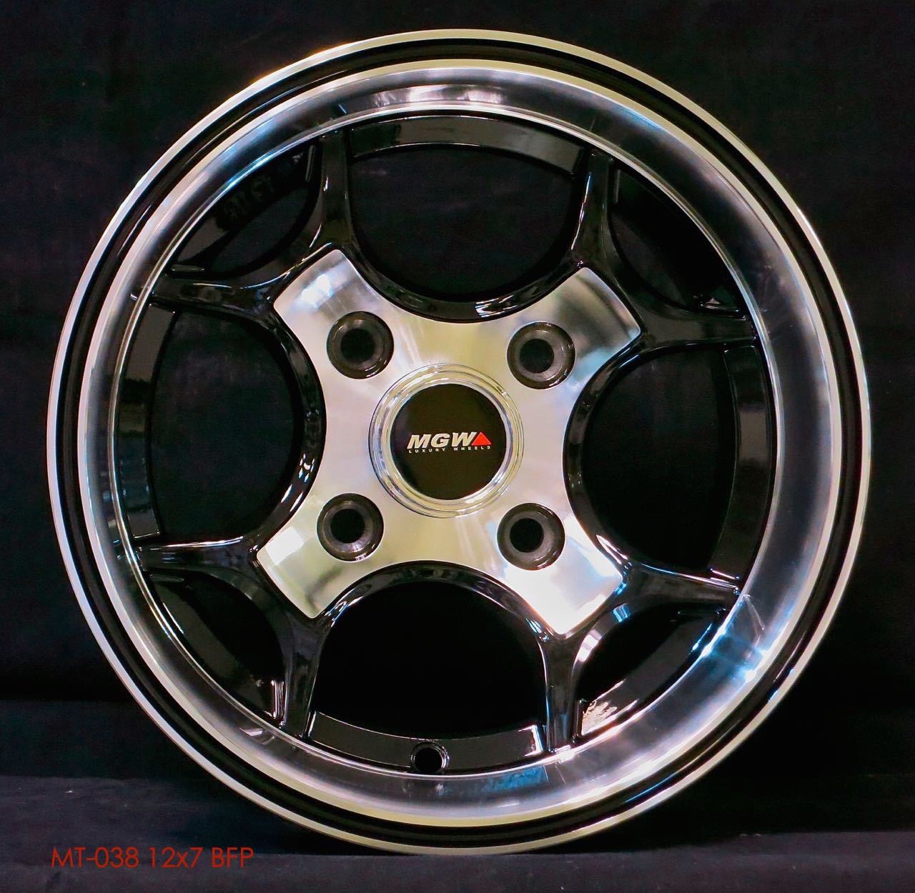 ล้อแม็กซ์ MGW Mf-038 12x7.0 Et+10 PCD:4x110 (BFP)