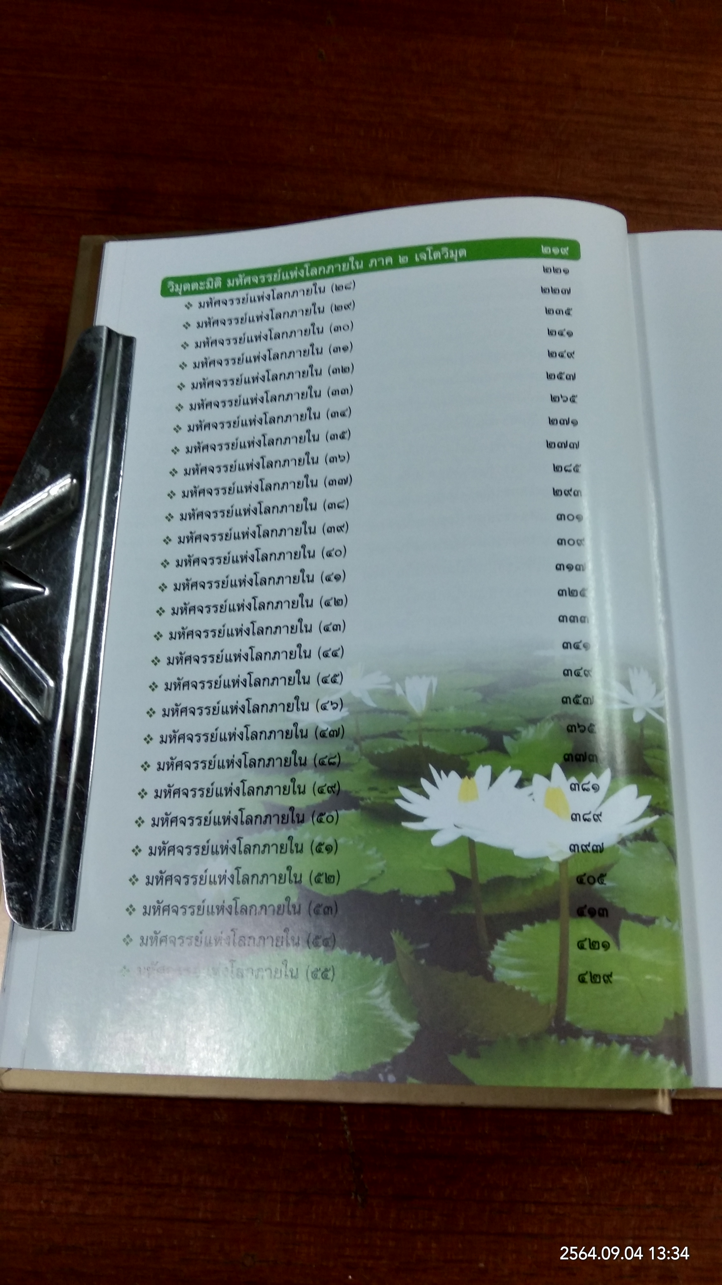 วิมุตตะมิติ มหัศจรรย์แห่งโลกภายใน / สิริอัญญา