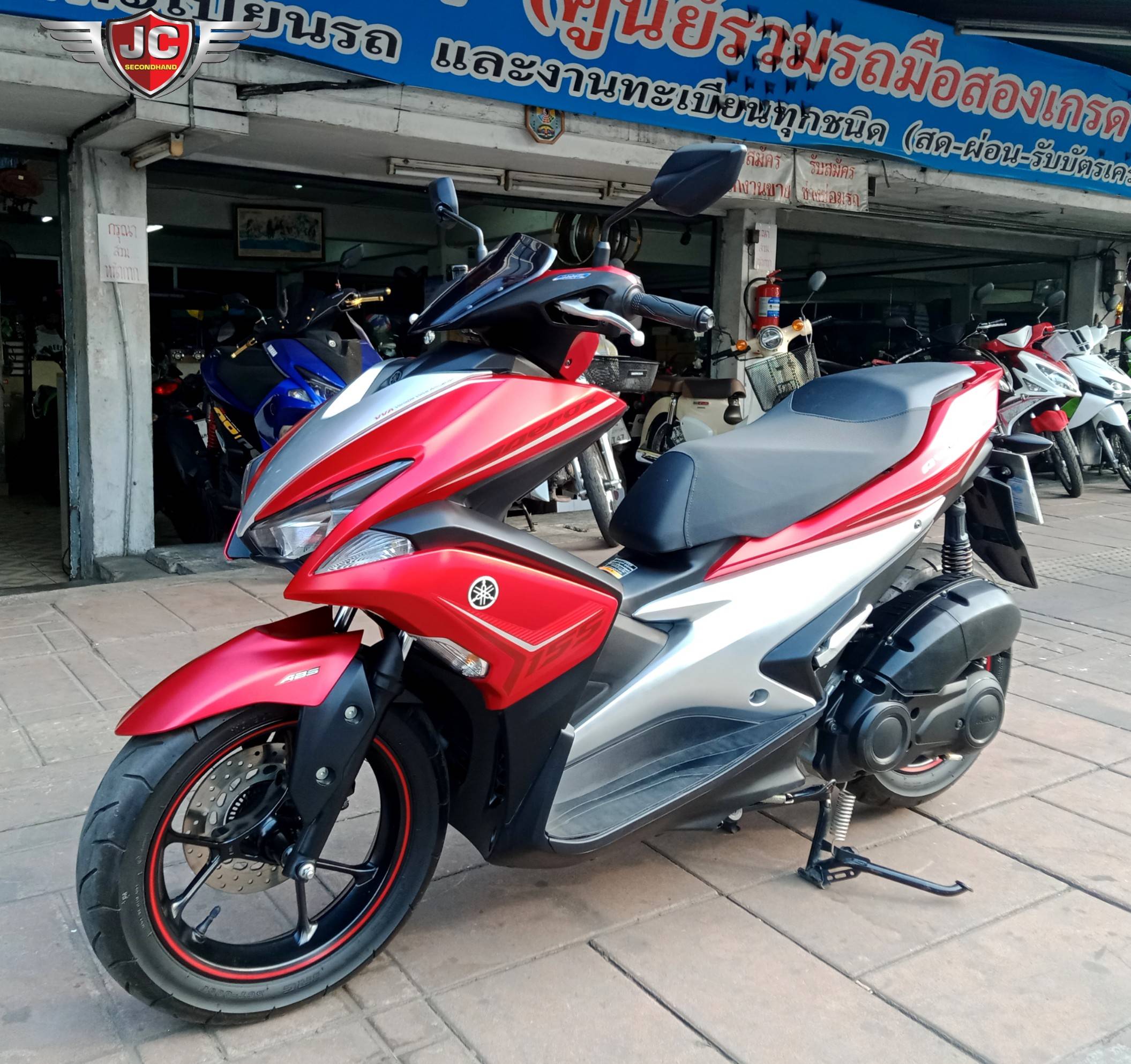ใช้น้อยขนาดนี้ซื้อไปจอดมั้ยเนี่ย⁉️ รถบ้านมือเดียวเข้าใหม่ YAMAHA AEROX155 ABS รถกลางปี61 ตัวTopสุด