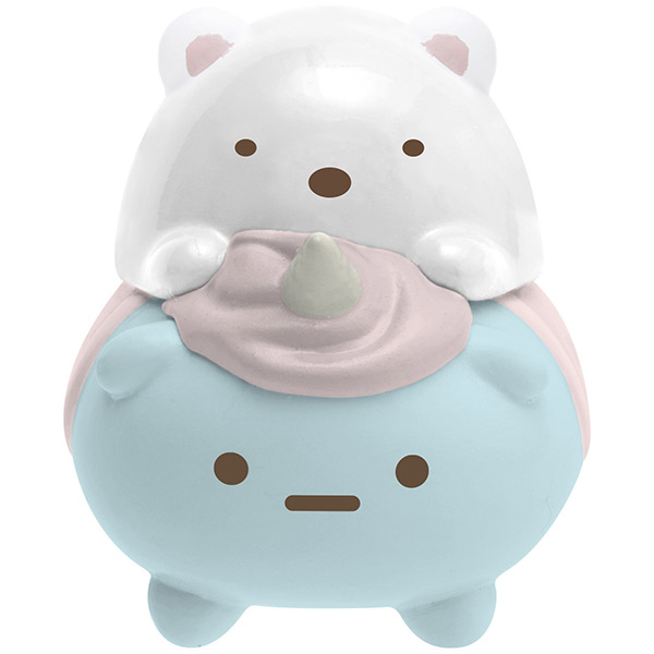 ปากกาหมึกดำ Sumikko Gurashi Tapioca Park หัว 0.7 แบบสีชมพู ตรงด้านบนเป็นแบบตัวใหญ่ ๆ น่ารักมาก